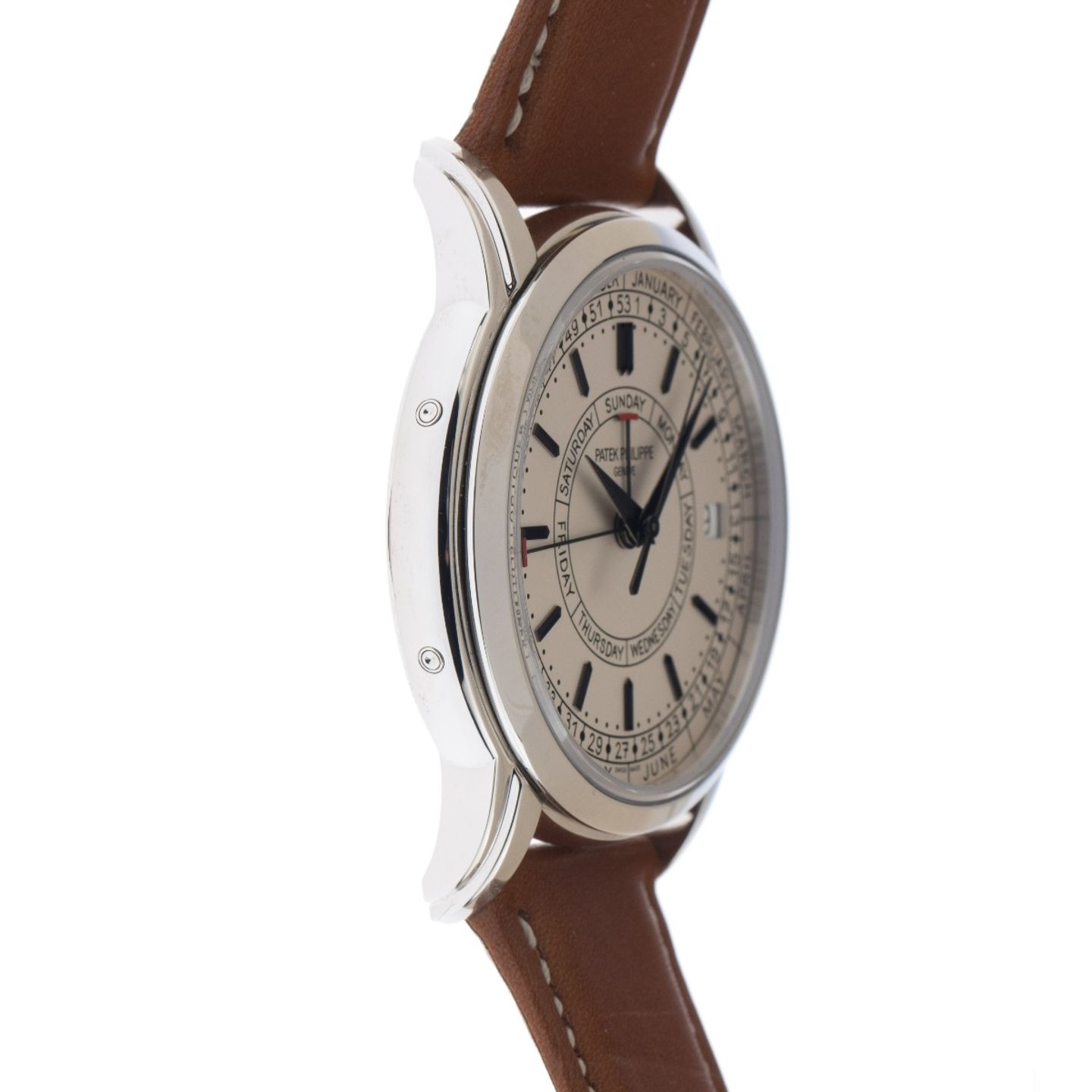 Patek Philippe Calatrava 5212A-001 (2022) - Silver dial 40 mm Steel case (5/7)