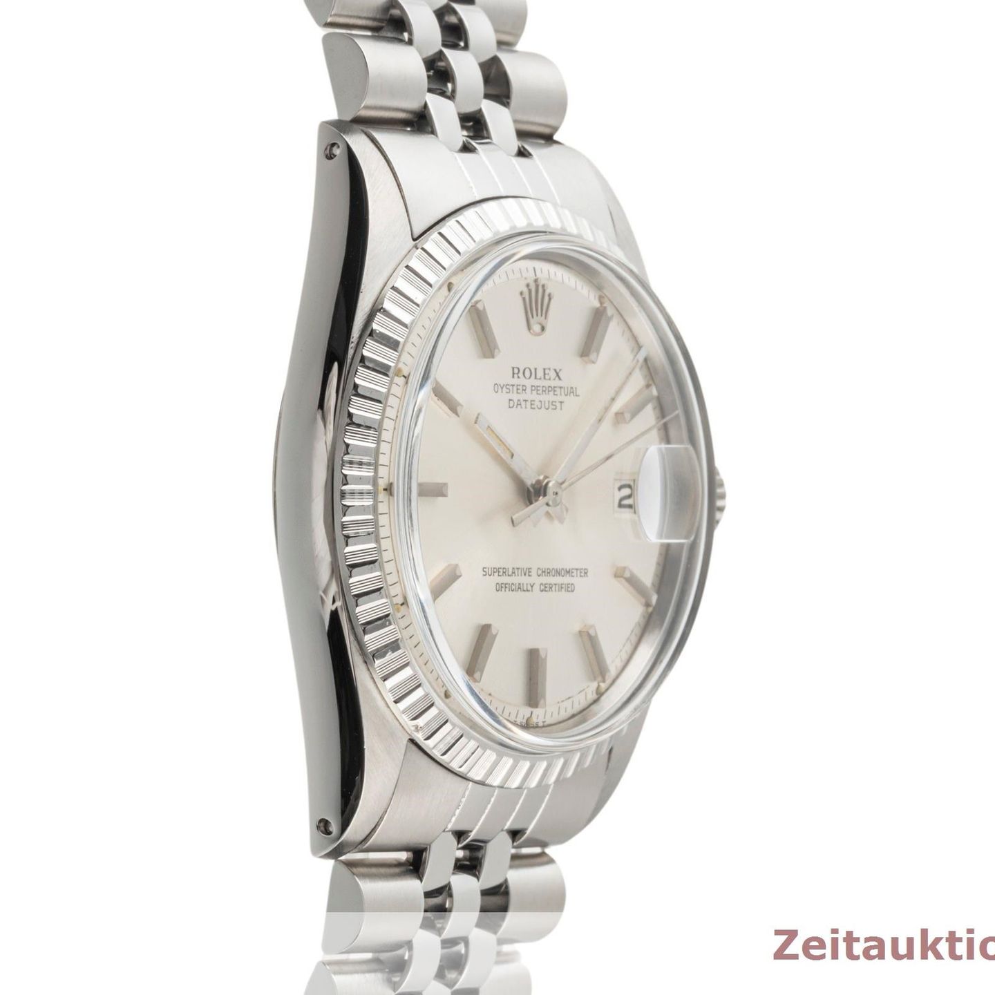 Rolex Oyster Perpetual 36 116034 (1970) - Silver dial 36 mm Steel case (8/8)