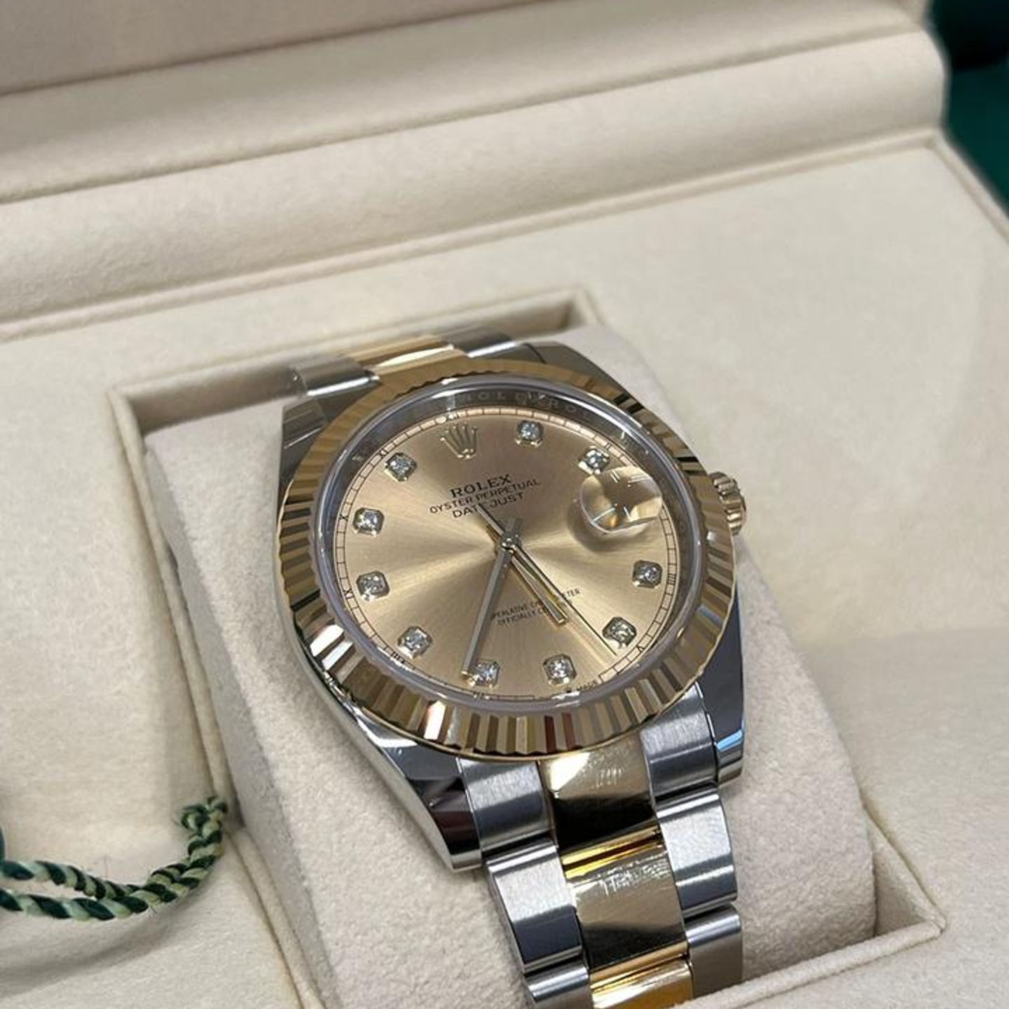 Rolex Datejust 126333 (2025) - 41mm Goud/Staal (6/7)