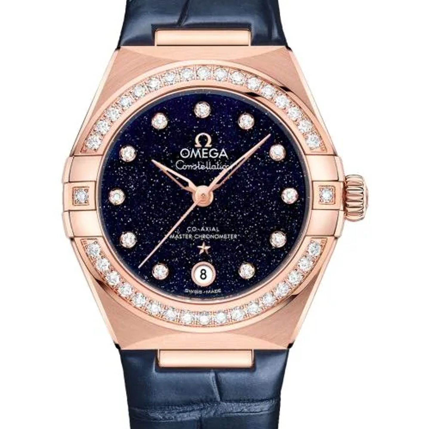 Omega Constellation 131.58.29.20.53.003 (2026) - Blue dial 29 mm Rose Gold case (1/1)