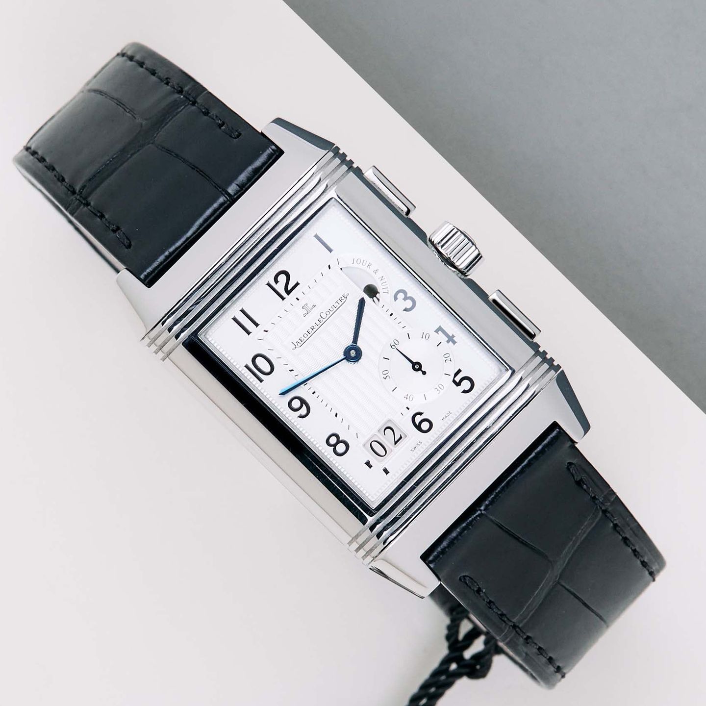 Jaeger-LeCoultre Grande Reverso Q3028420 (2009) - Silver dial 46 mm Steel case (1/8)