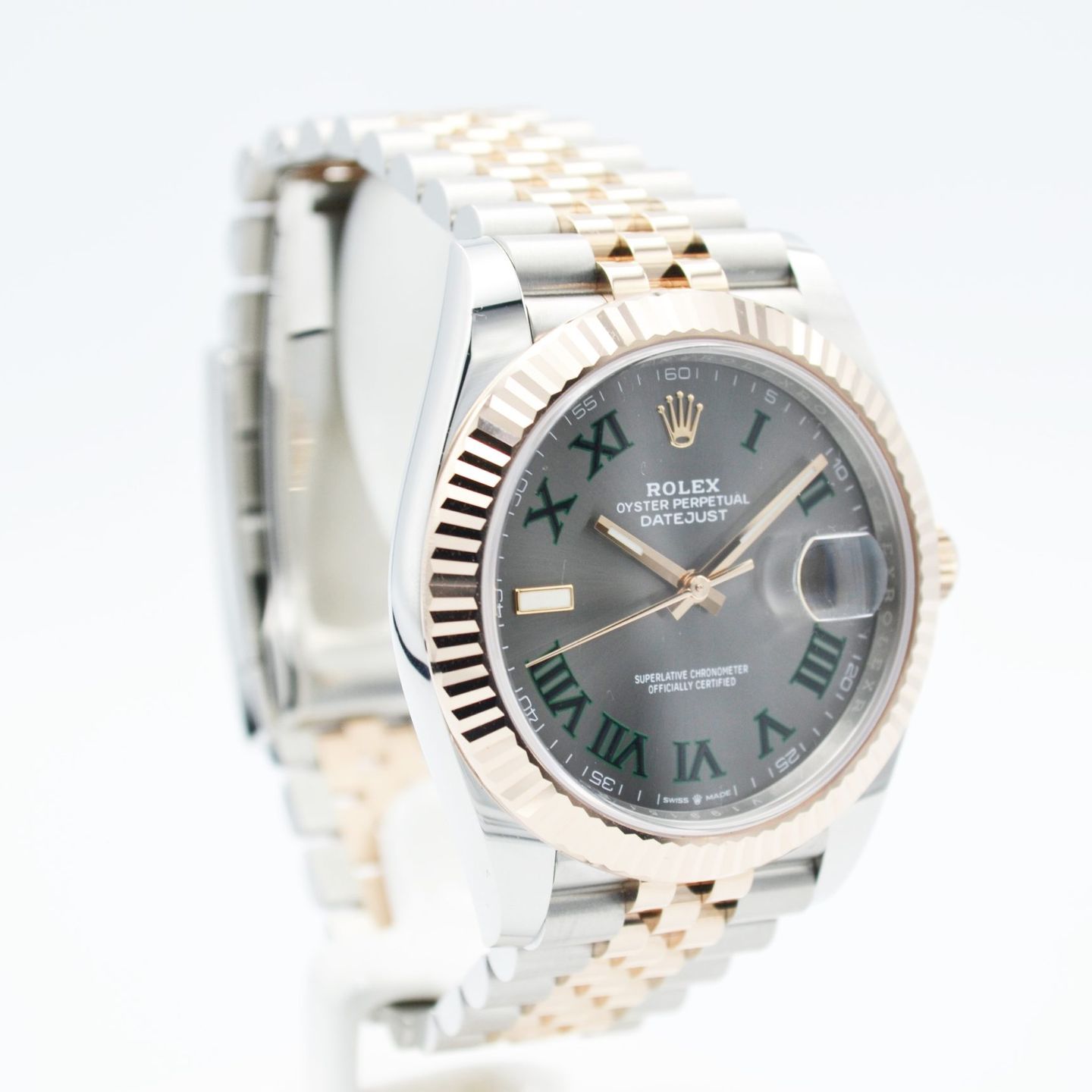 Rolex Datejust 41 126331 (2023) - Grey dial 41 mm Gold/Steel case (6/7)