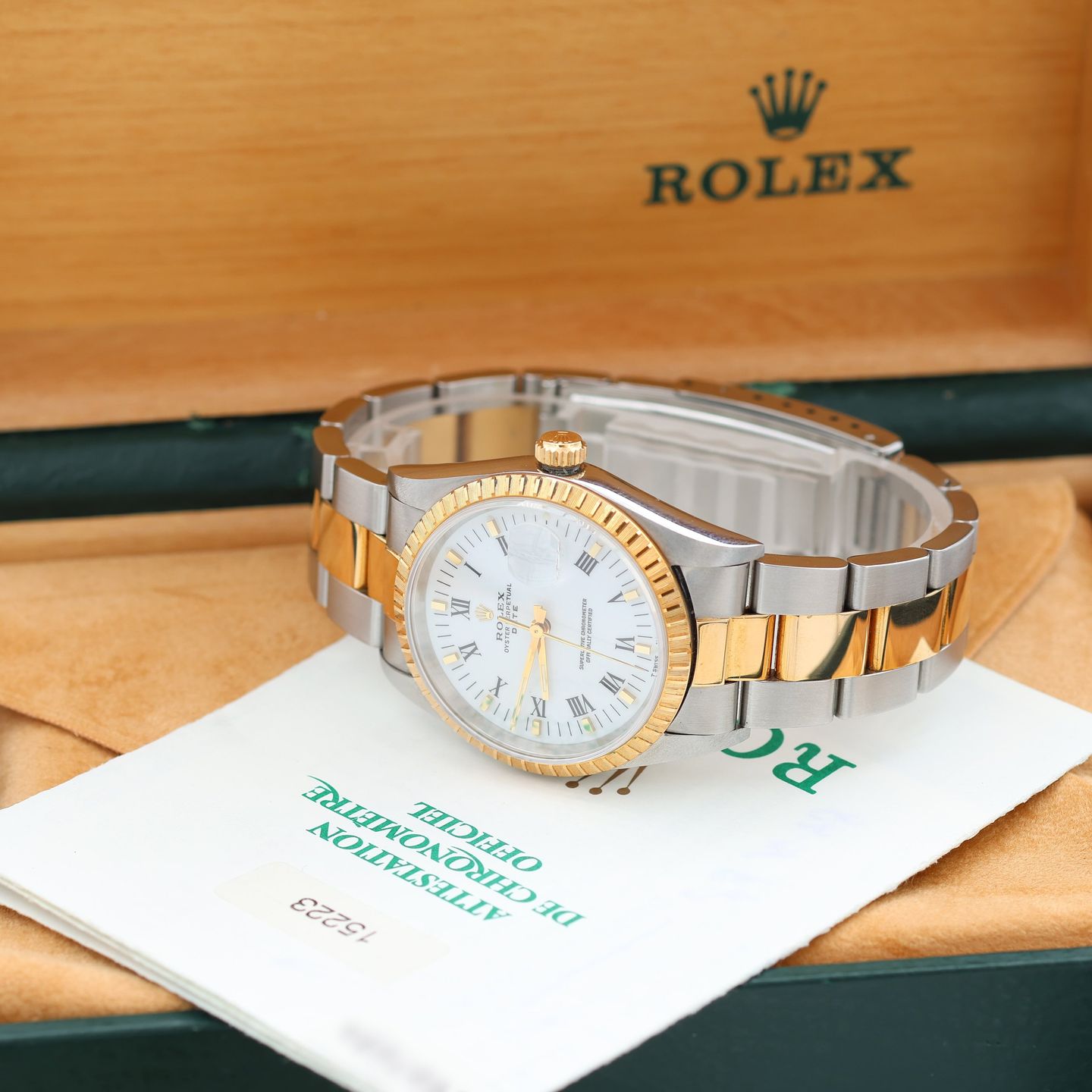 Rolex Oyster Perpetual Date 15210 - (3/8)
