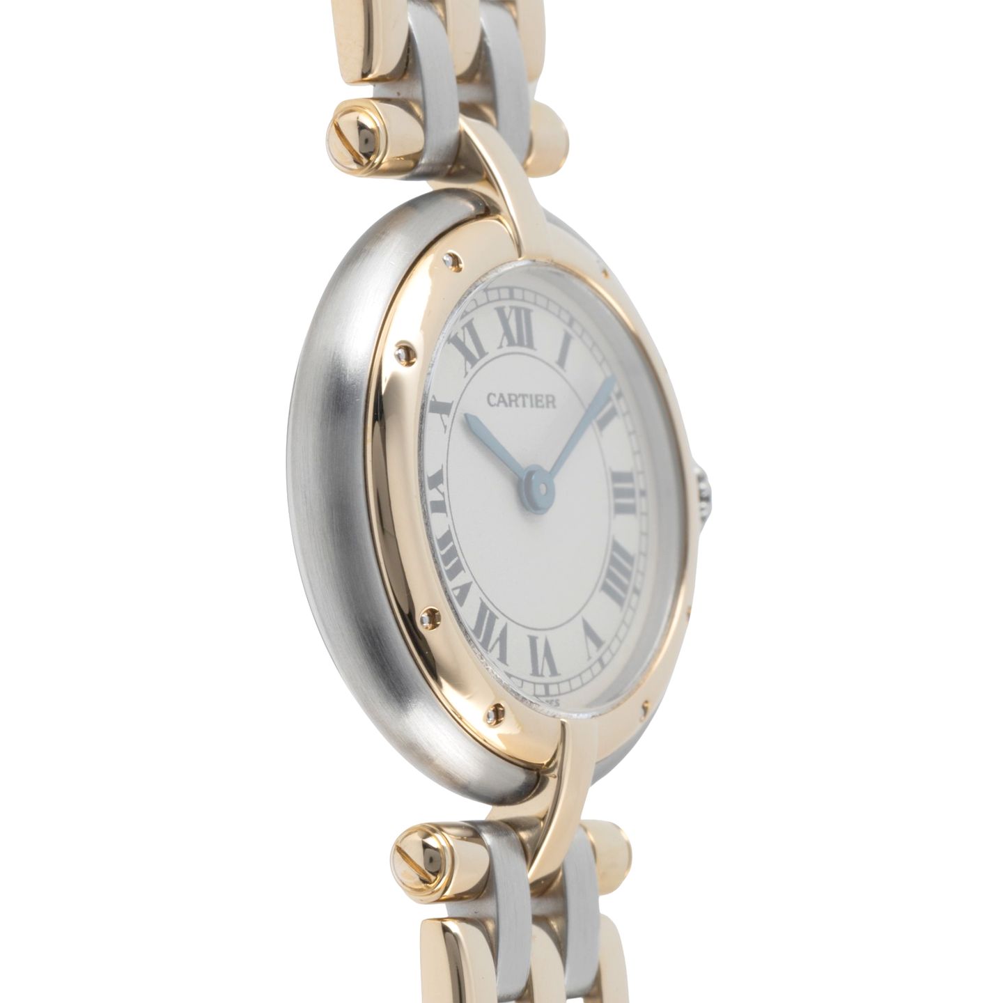 Cartier Panthère 66920 (1990) - White dial 24 mm Yellow Gold case (7/8)