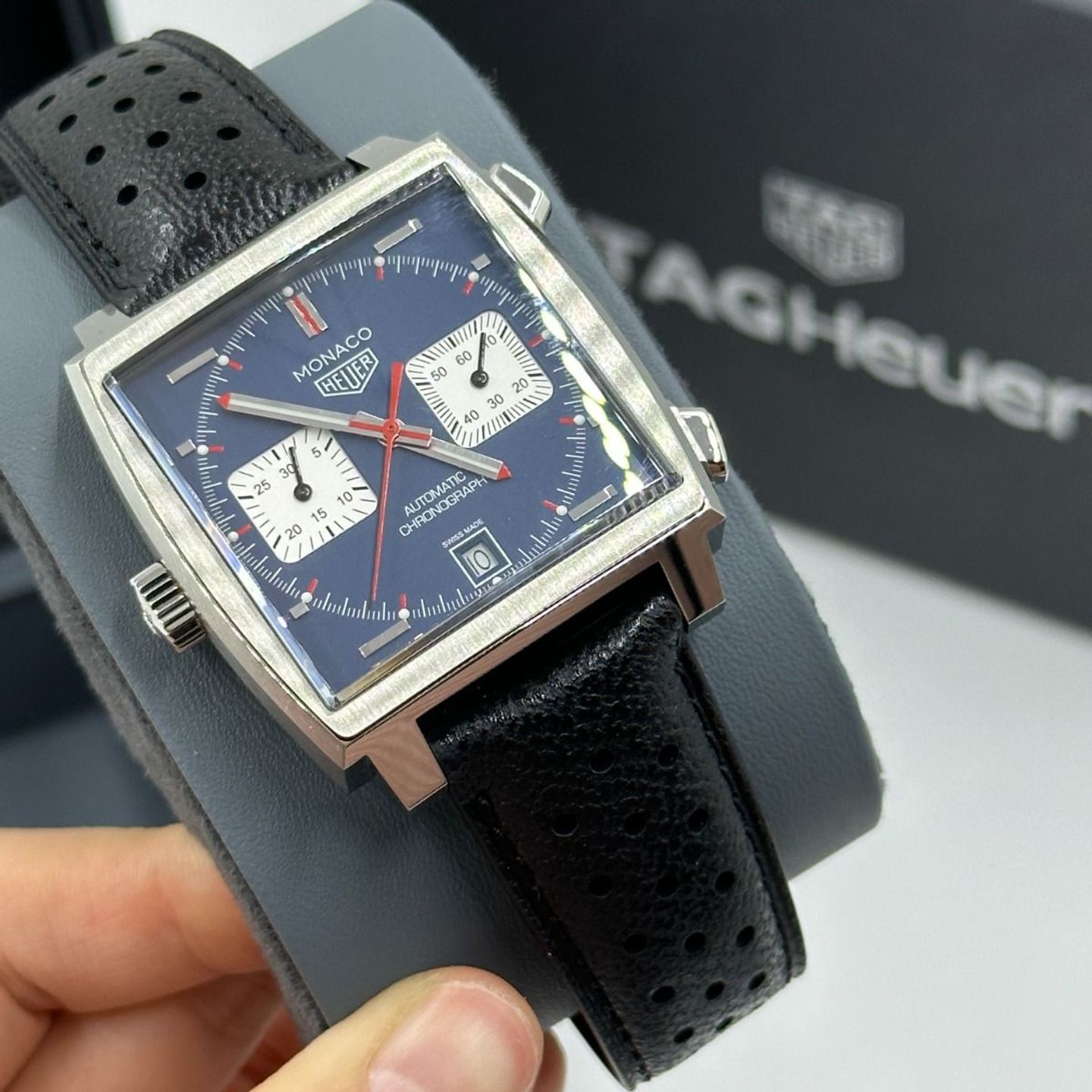 TAG Heuer Monaco Calibre 11 CAW211P.FC6356 - (7/8)