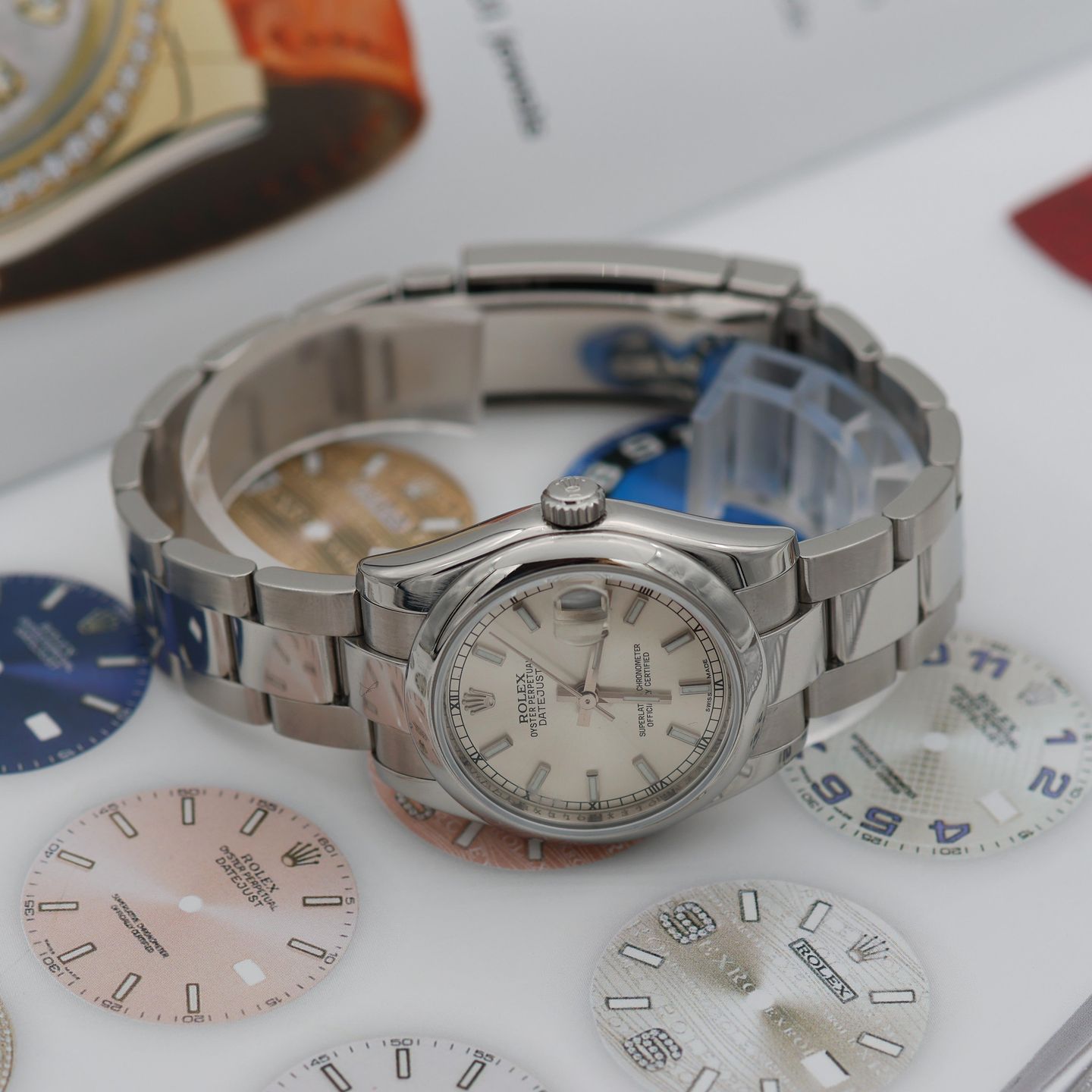 Rolex Datejust 31 178240 (Unknown (random serial)) - Silver dial 31 mm Steel case (5/8)