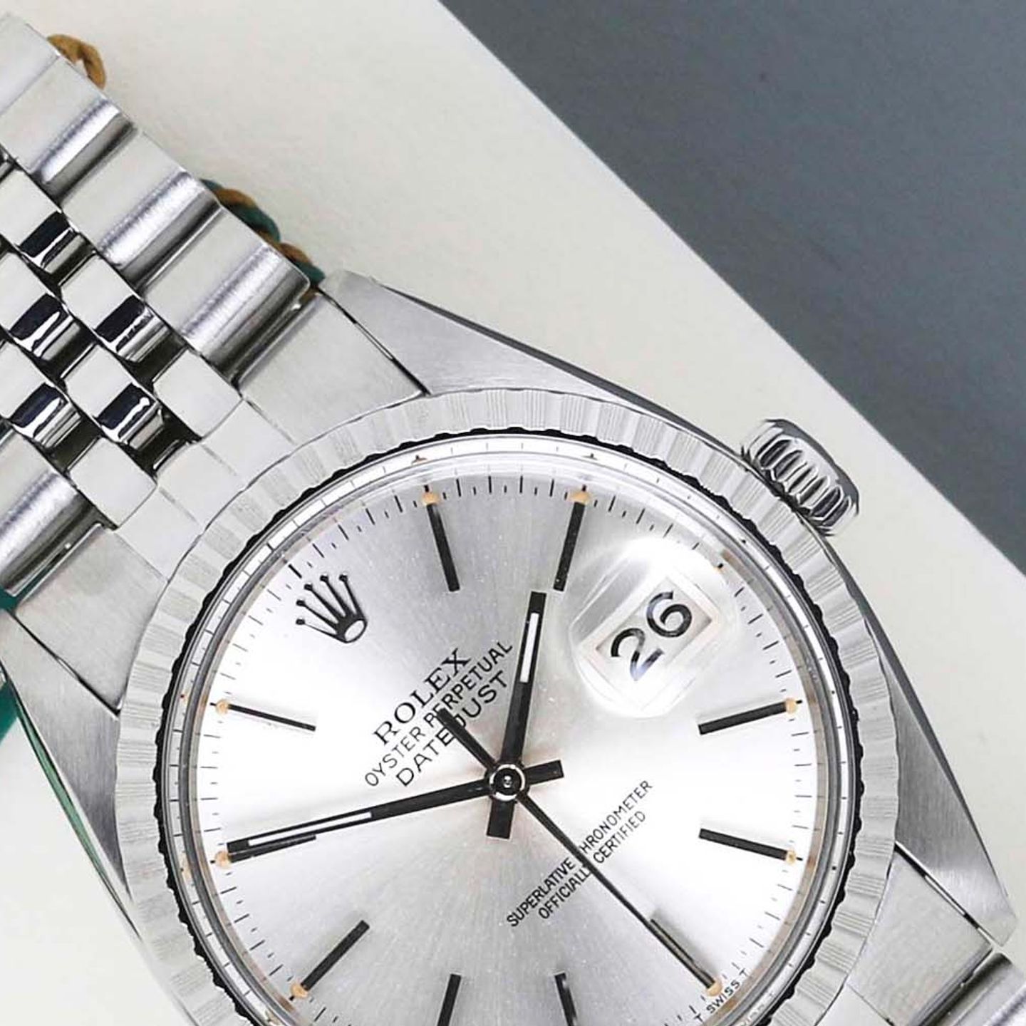 Rolex Datejust 36 16030 (1981) - 36 mm Steel case (3/8)