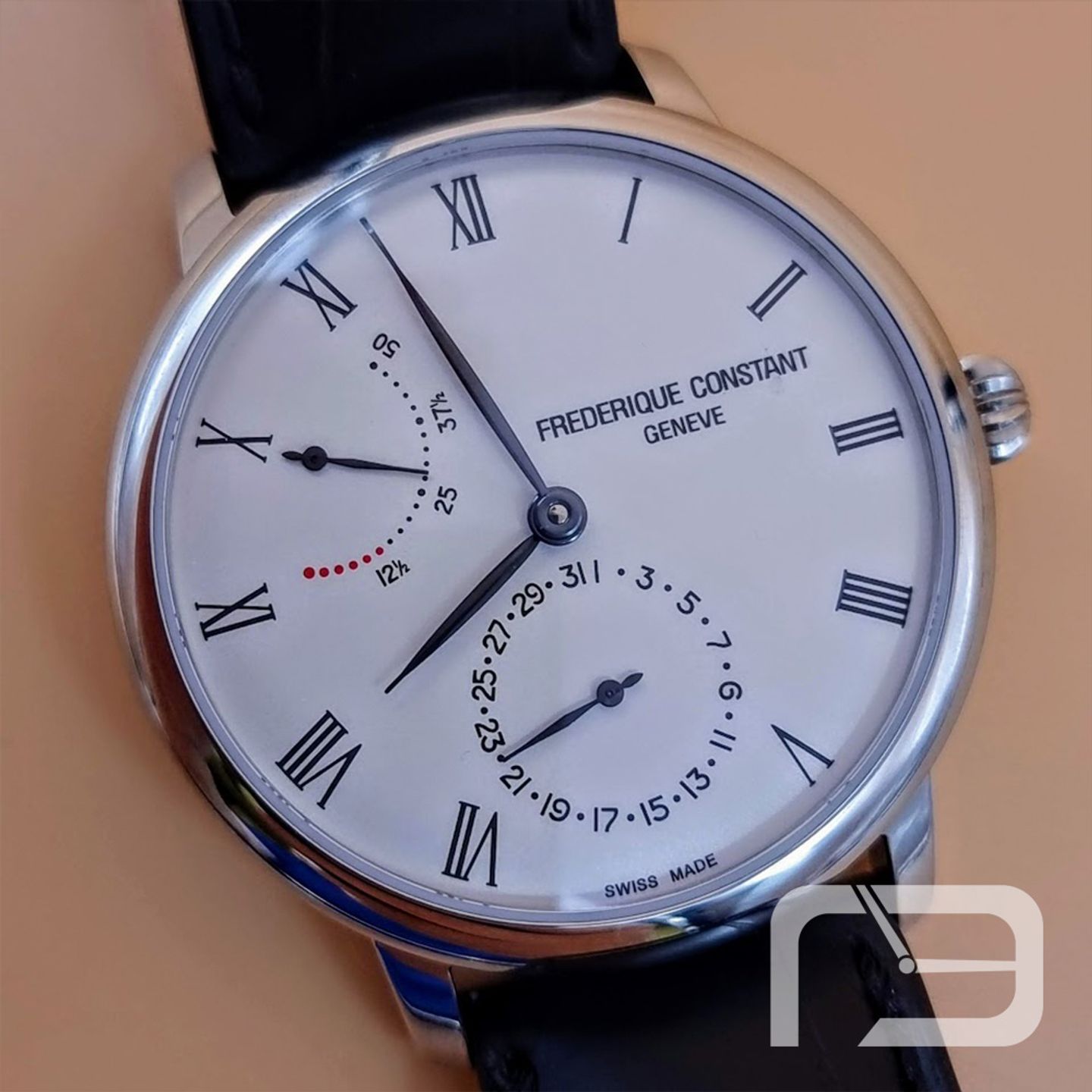 Frederique Constant Manufacture Slimline FC-723WR3S6 (2024) - Silver dial 40 mm Steel case (1/8)