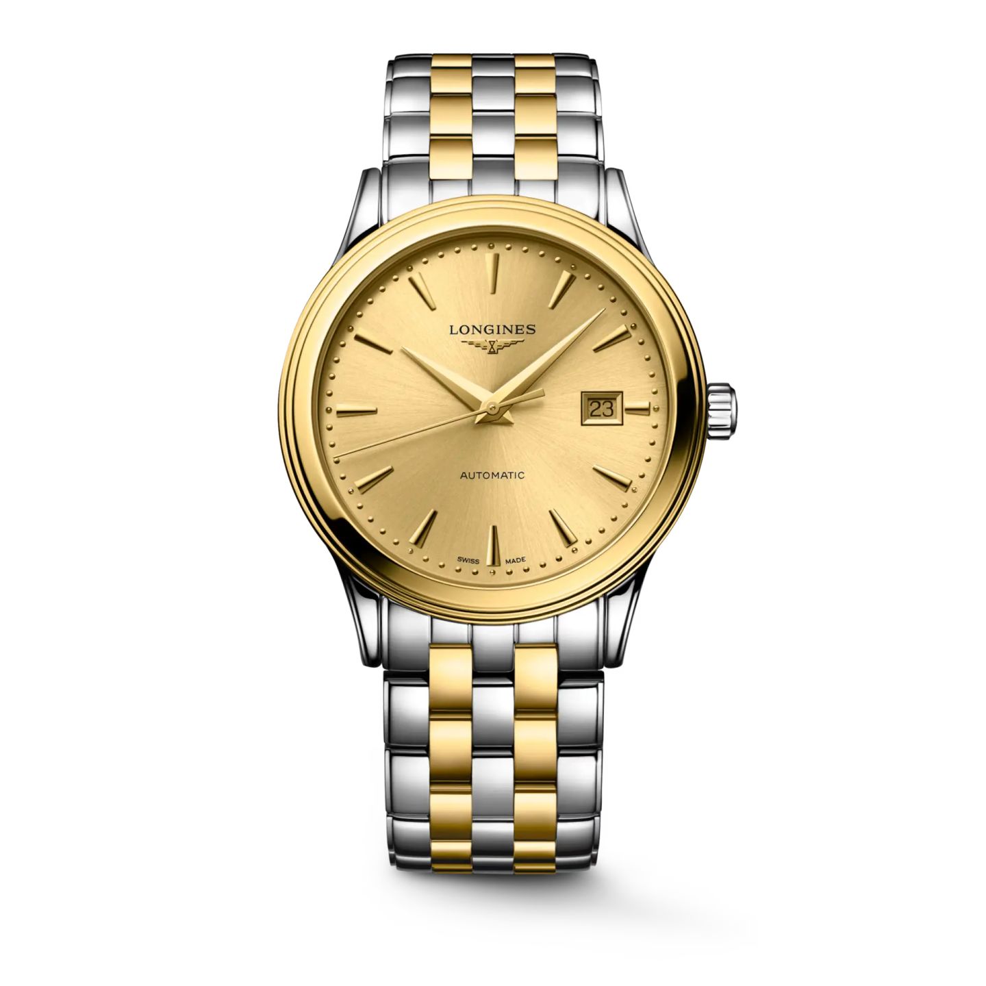 Longines Flagship L4.984.3.30.7 (2025) - Black dial 40 mm Steel case (1/1)