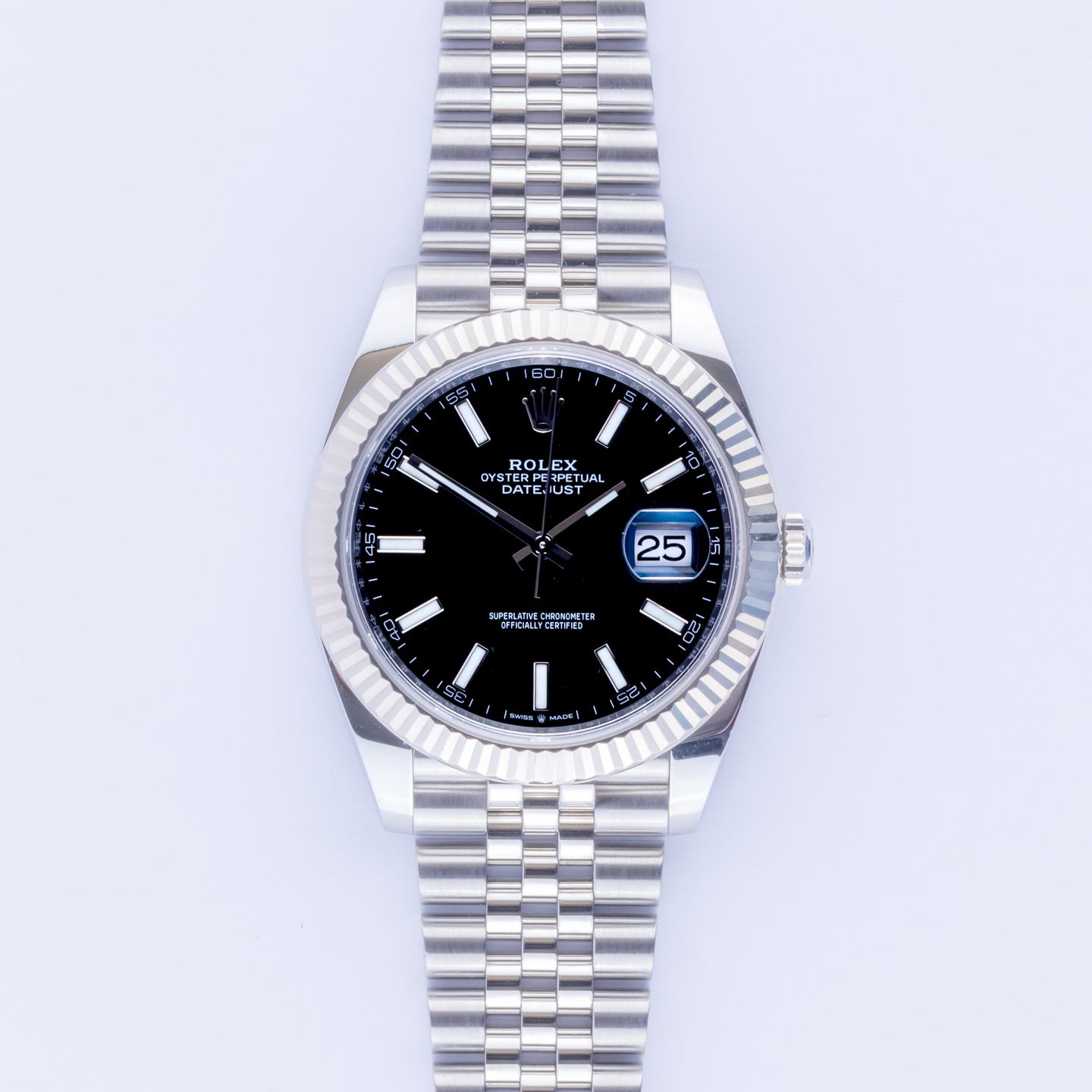 Rolex Datejust 41 126334 (2020) - Black dial 41 mm Steel case (3/8)