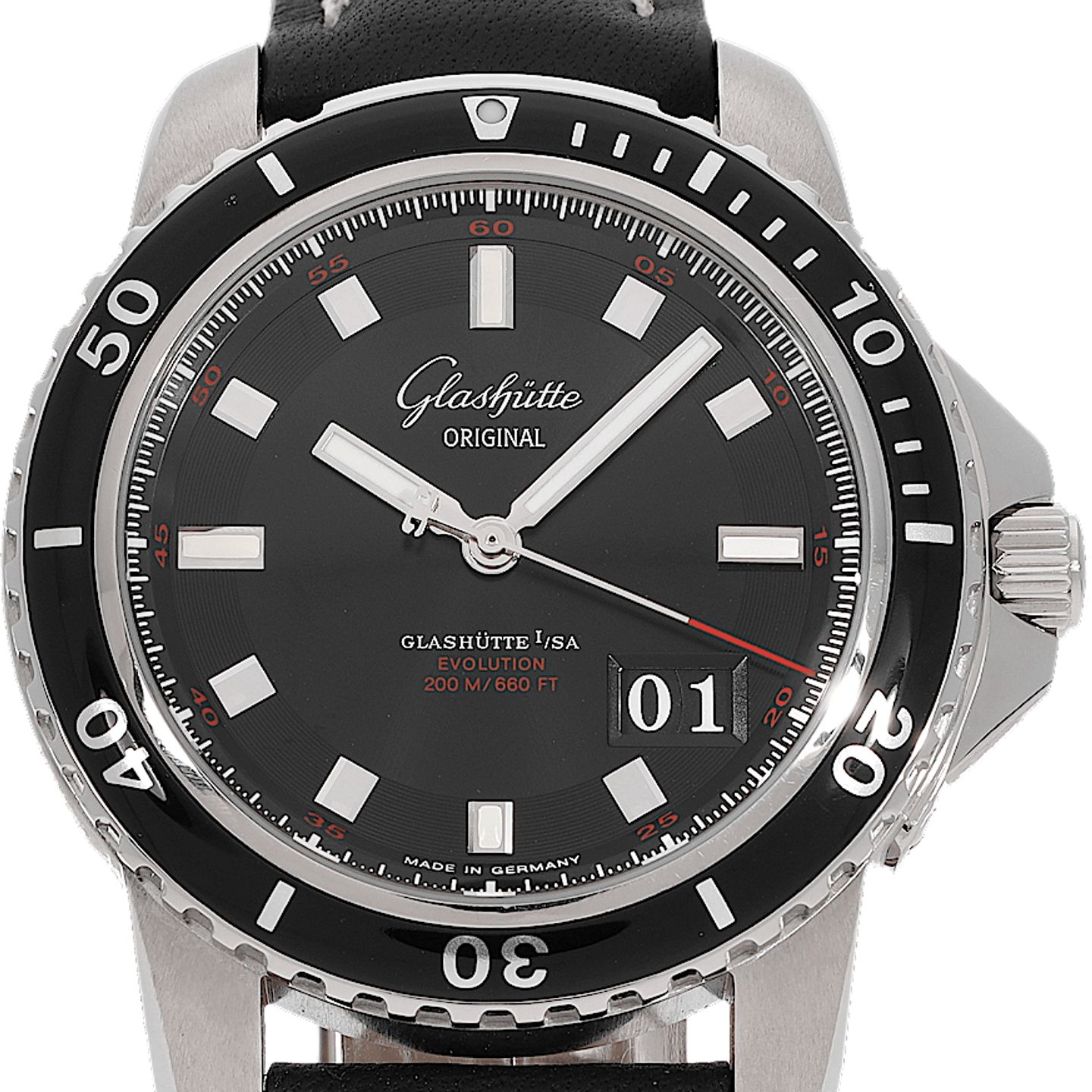 Glashütte Original Sport Evolution Panorama Date 1-39-42-43-03-03 - (1/5)