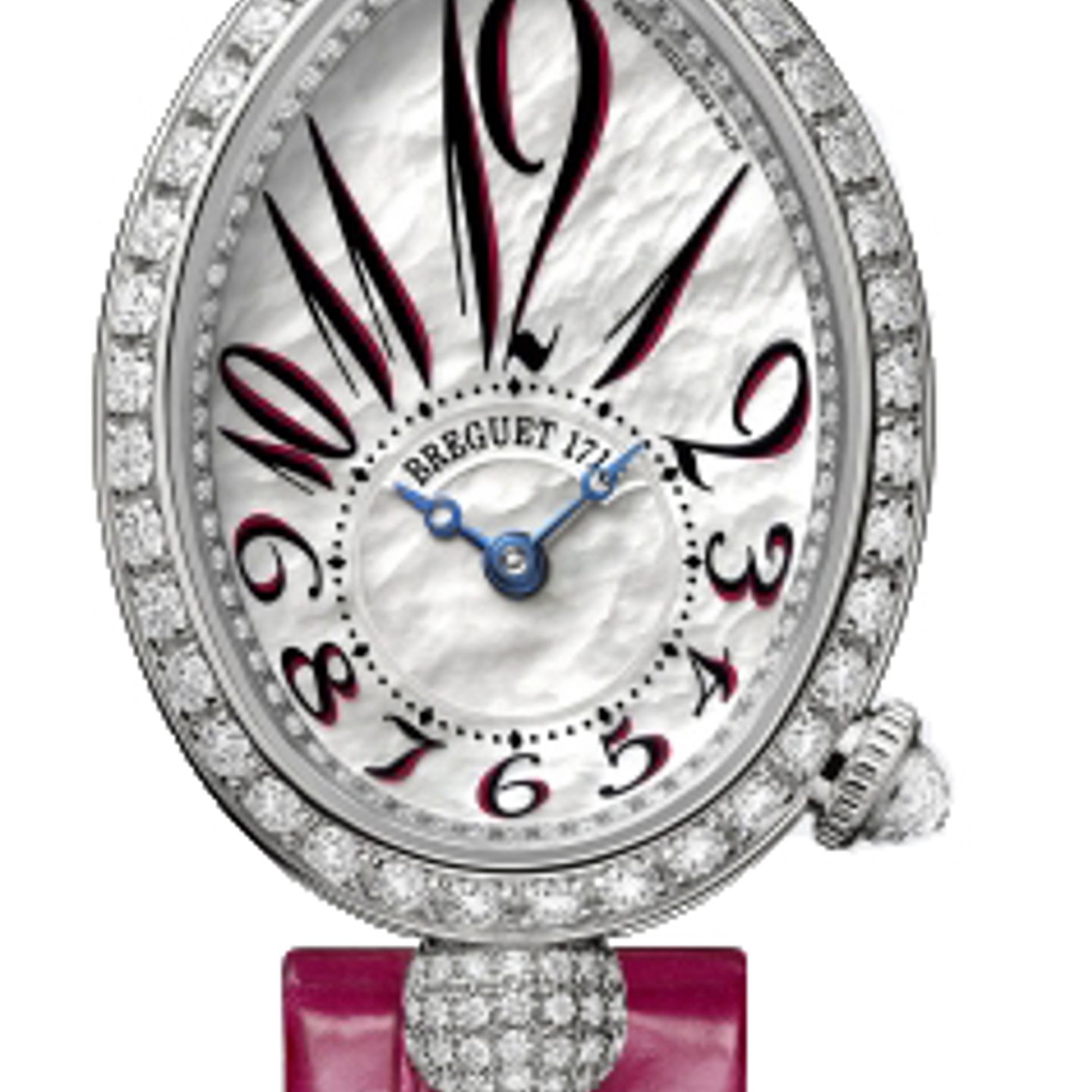 Breguet Reine de Naples 8928BB5P944DD0D (2025) - Parelmoer wijzerplaat 33mm Witgoud (1/1)