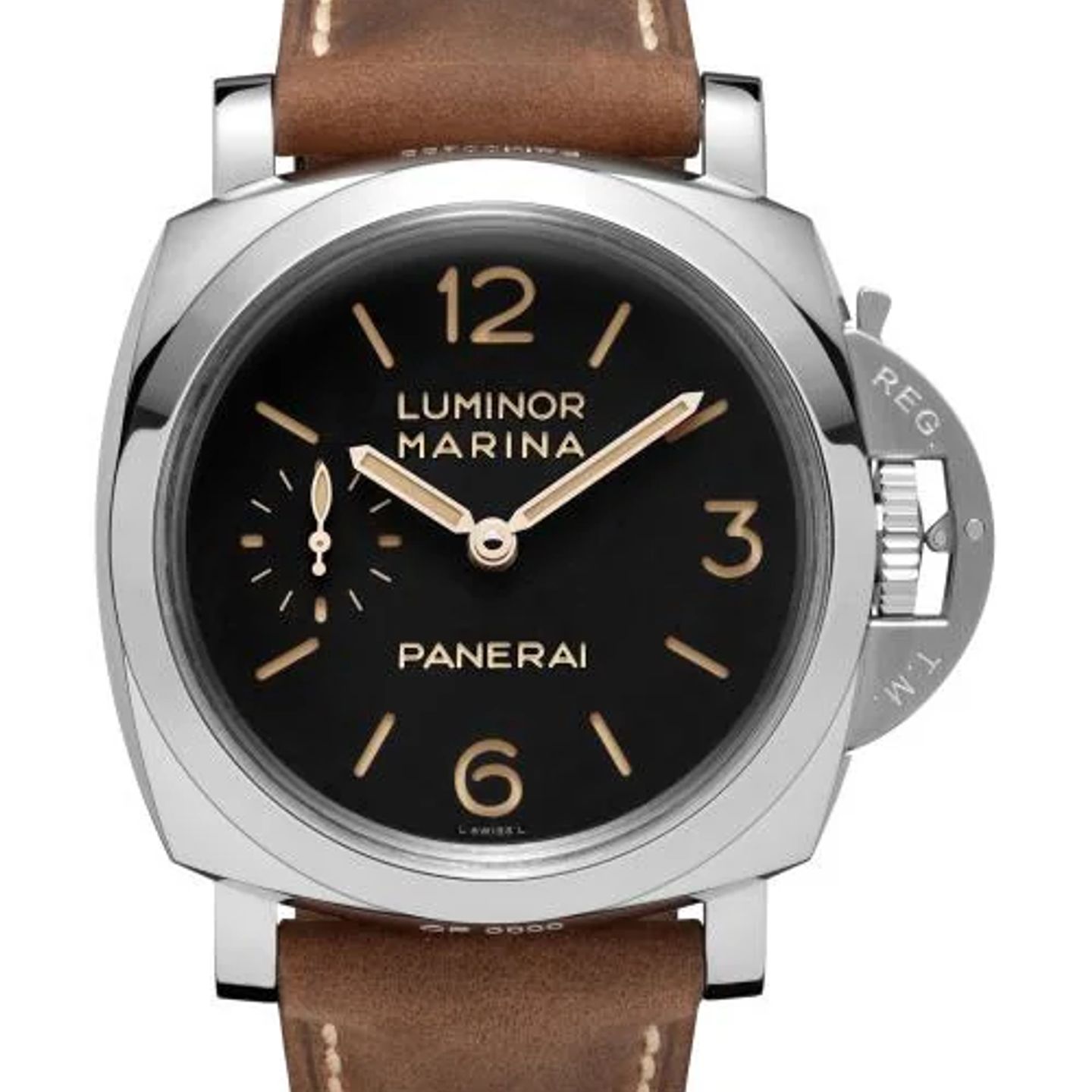 Panerai Luminor Marina 1950 3 Days PAM00422 (2026) - Zwart wijzerplaat 47mm Staal (1/1)