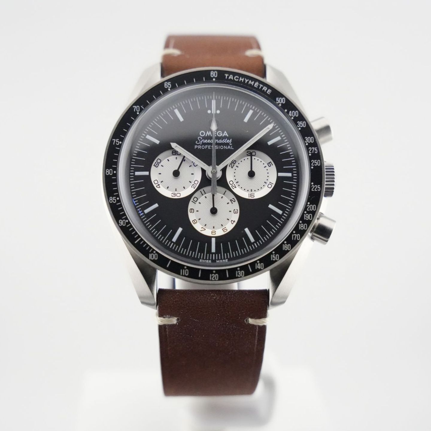 Omega Speedmaster Professional Moonwatch 311.32.42.30.01.001 (2018) - Zwart wijzerplaat 42mm Staal (1/8)