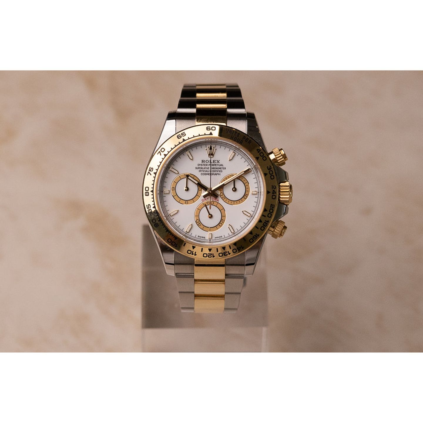 Rolex Daytona 126503 (2024) - 40mm Goud/Staal (2/7)