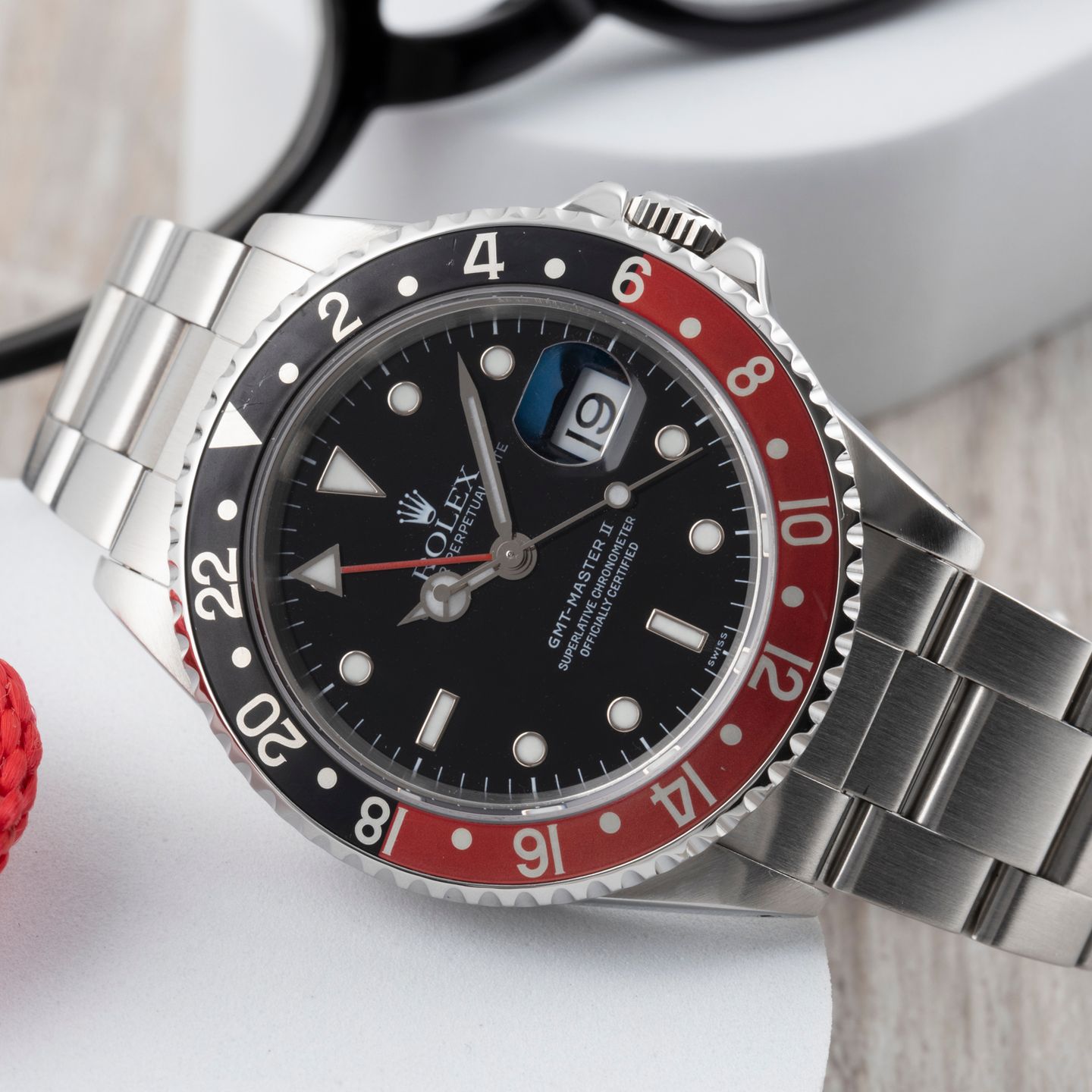 Rolex GMT-Master II 16710 (Unknown (random serial)) - 40 mm Steel case (2/8)