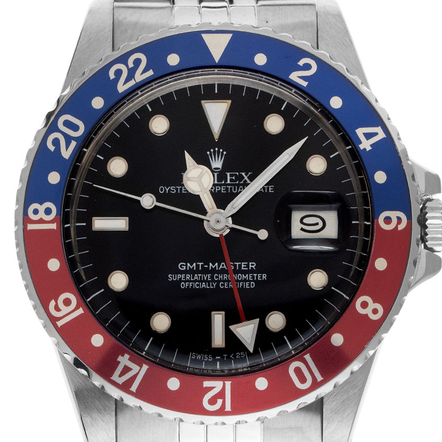 Rolex GMT-Master 16750 (1985) - Black dial 40 mm Steel case (1/8)