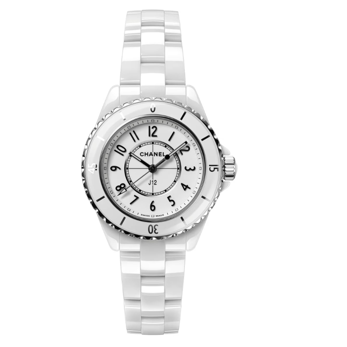 Chanel J12 H5698 (2023) - White dial 33 mm Ceramic case (1/1)