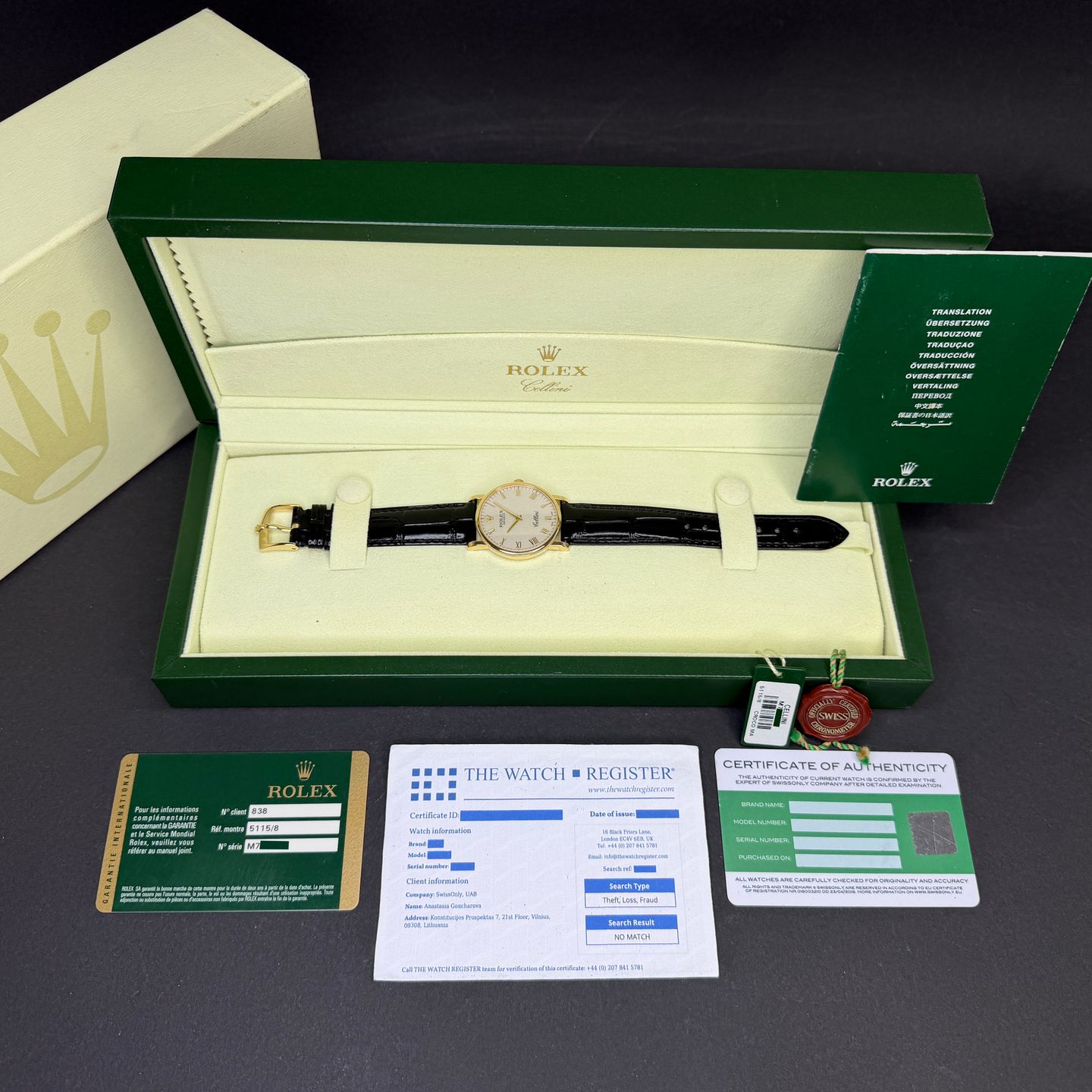 Rolex Cellini Time 5115 - (3/8)