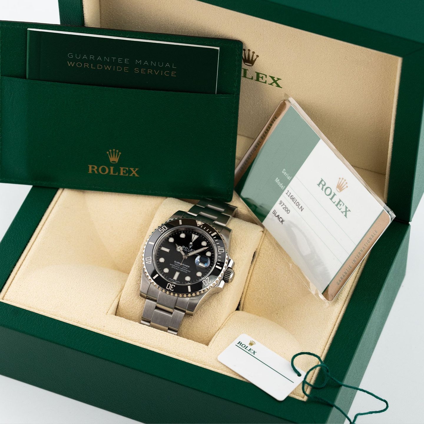 Rolex Submariner Date 116610LN (2018) - Black dial 40 mm Steel case (5/5)