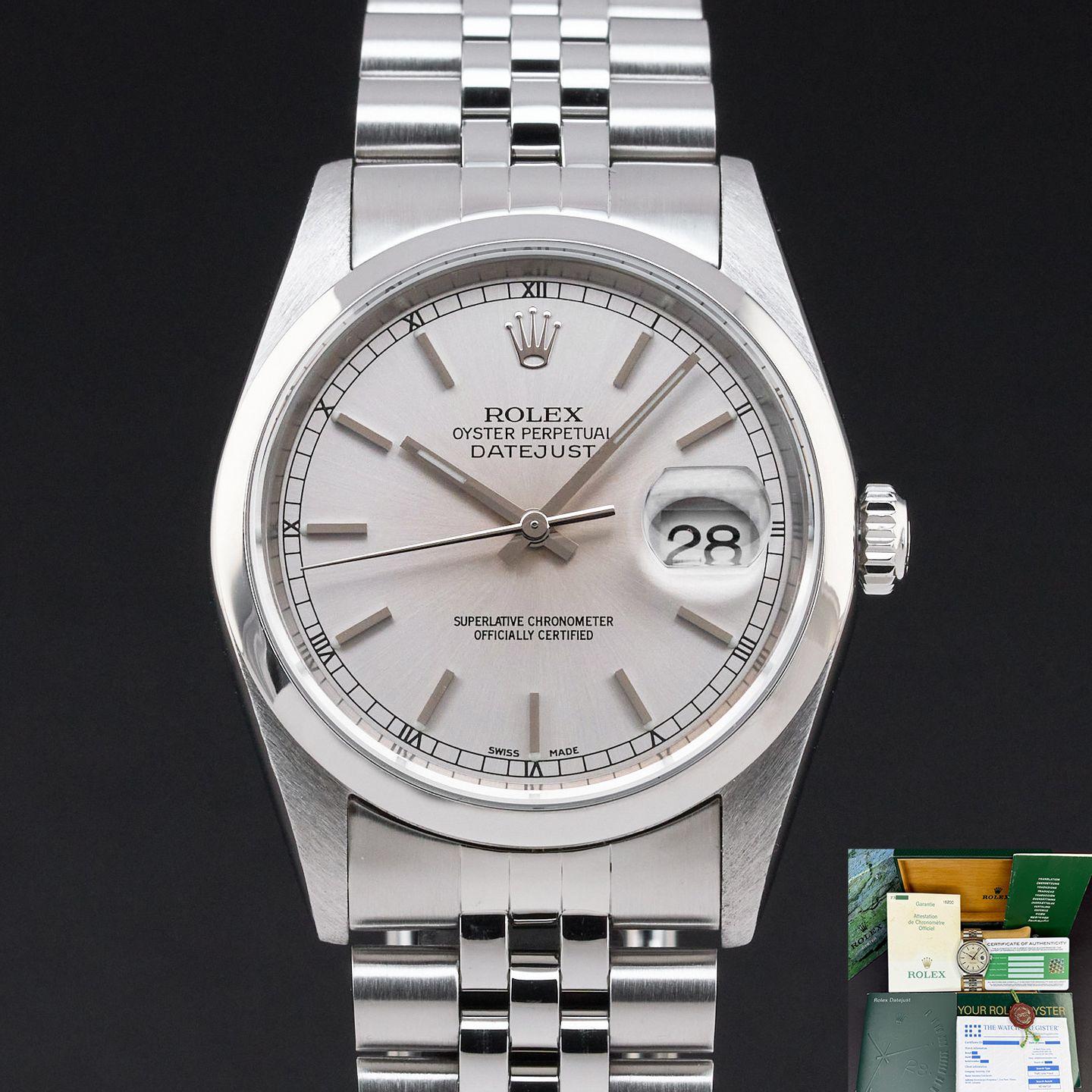 Rolex Datejust 36 16200 - (1/8)
