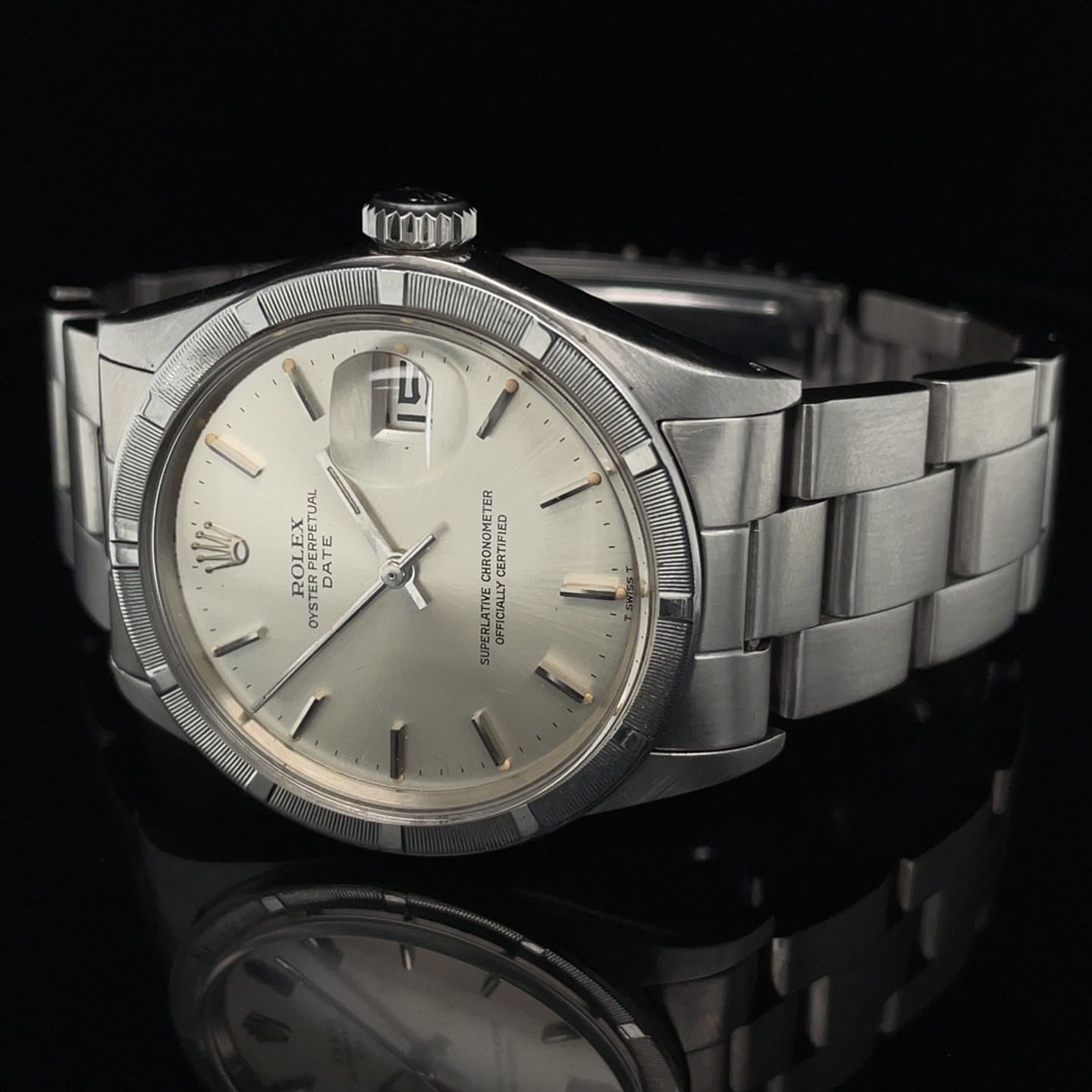 Rolex Oyster Perpetual Date 1501 (1970) - 34 mm Steel case (5/8)