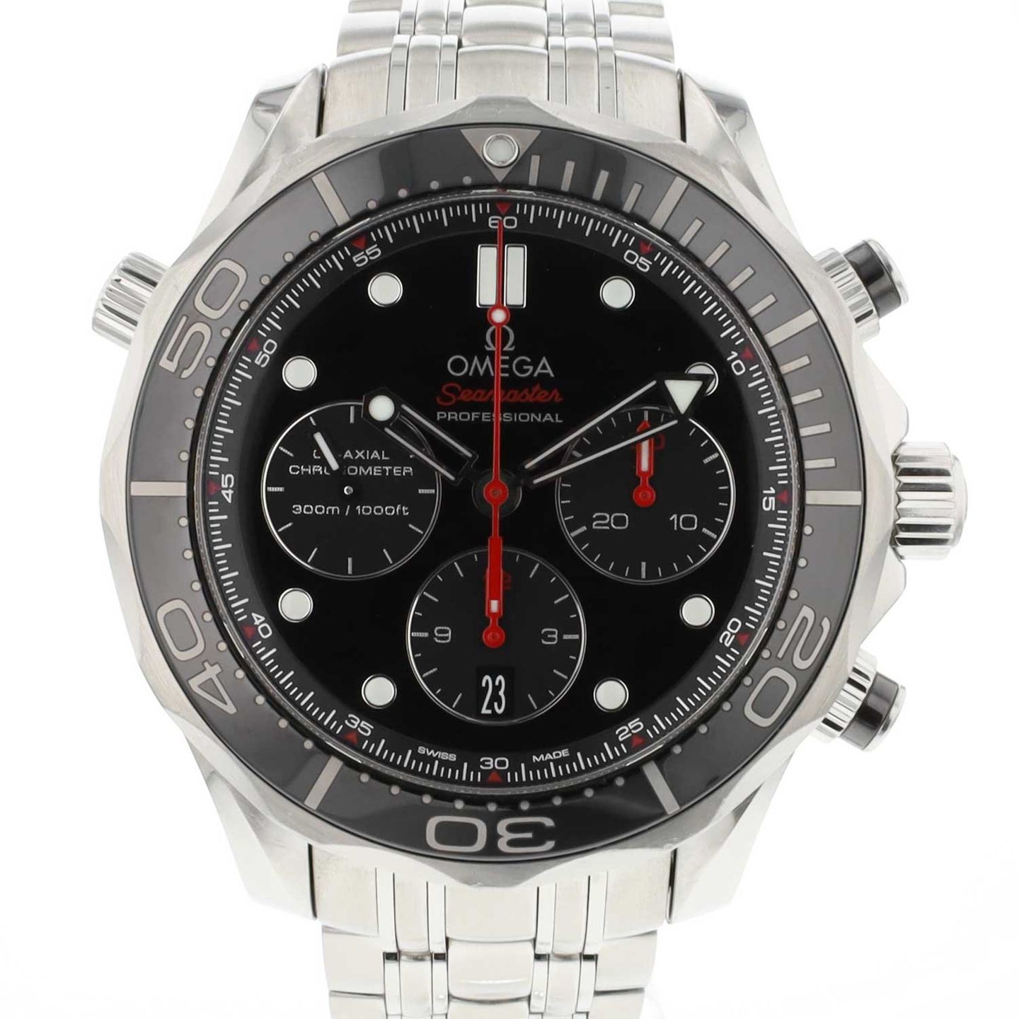 Omega Seamaster Diver 300 M 212.30.44.50.01.001 (2019) - Black dial 44 mm Steel case (1/3)
