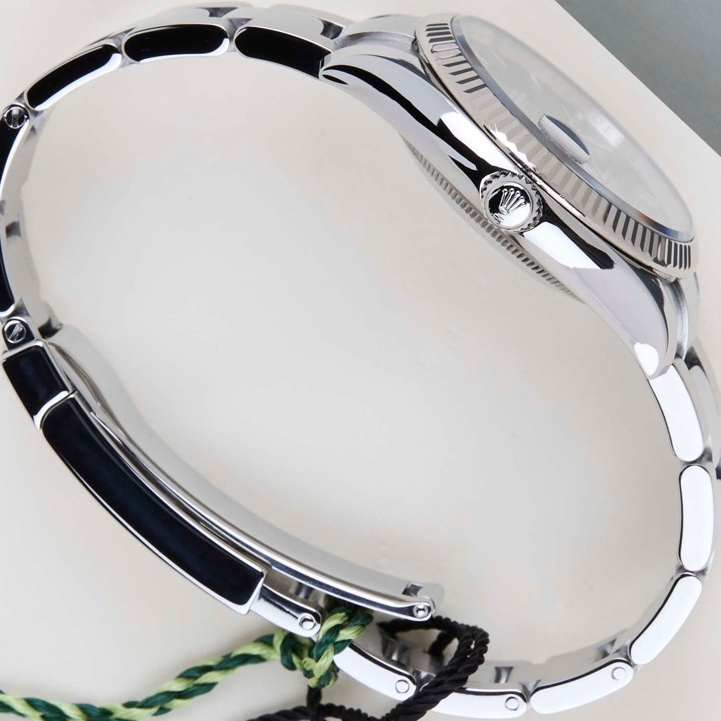 Rolex Oyster Perpetual Date 115234 (2021) - 34mm Staal (7/8)