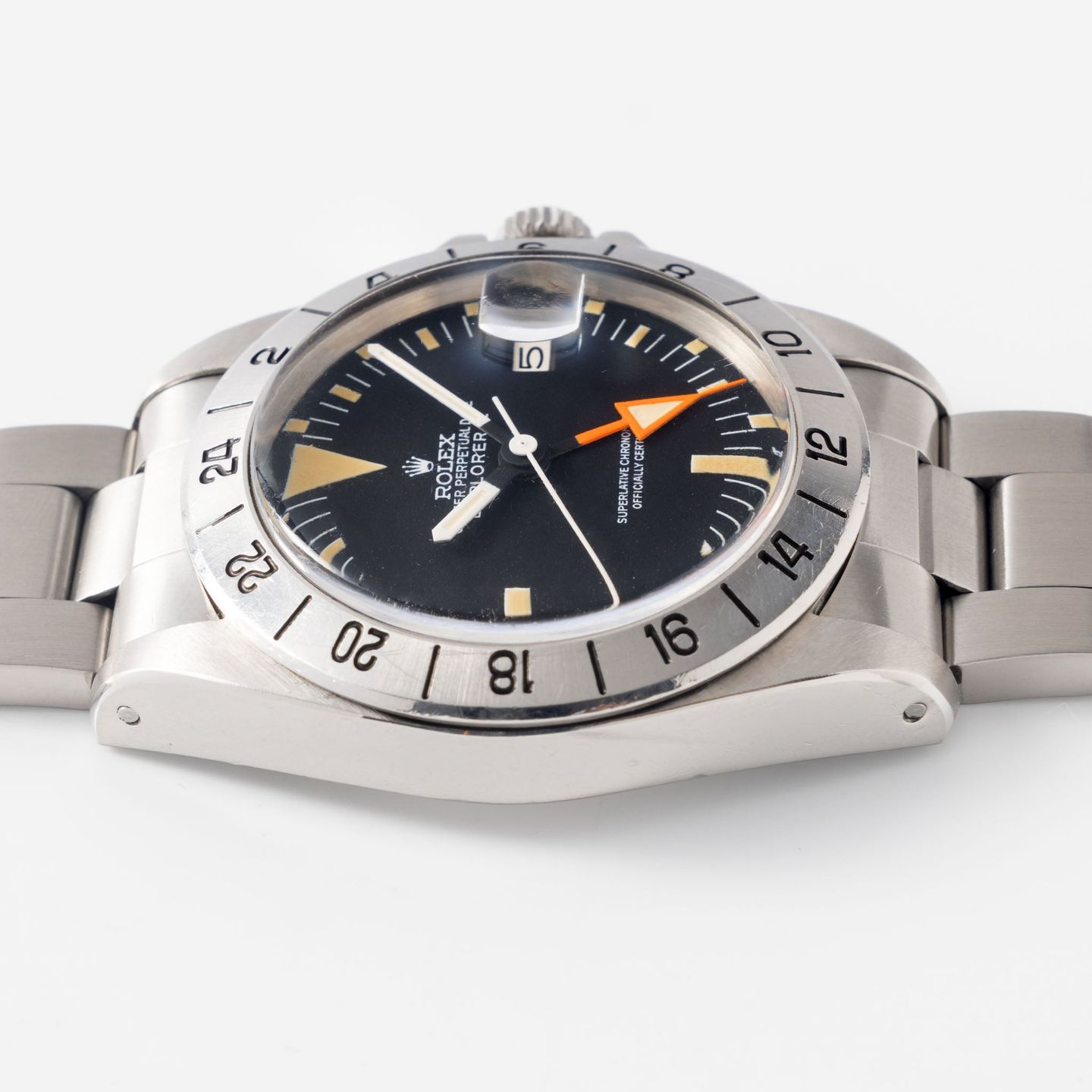 Rolex Explorer II 1655 (1971) - Black dial 40 mm Steel case (8/8)