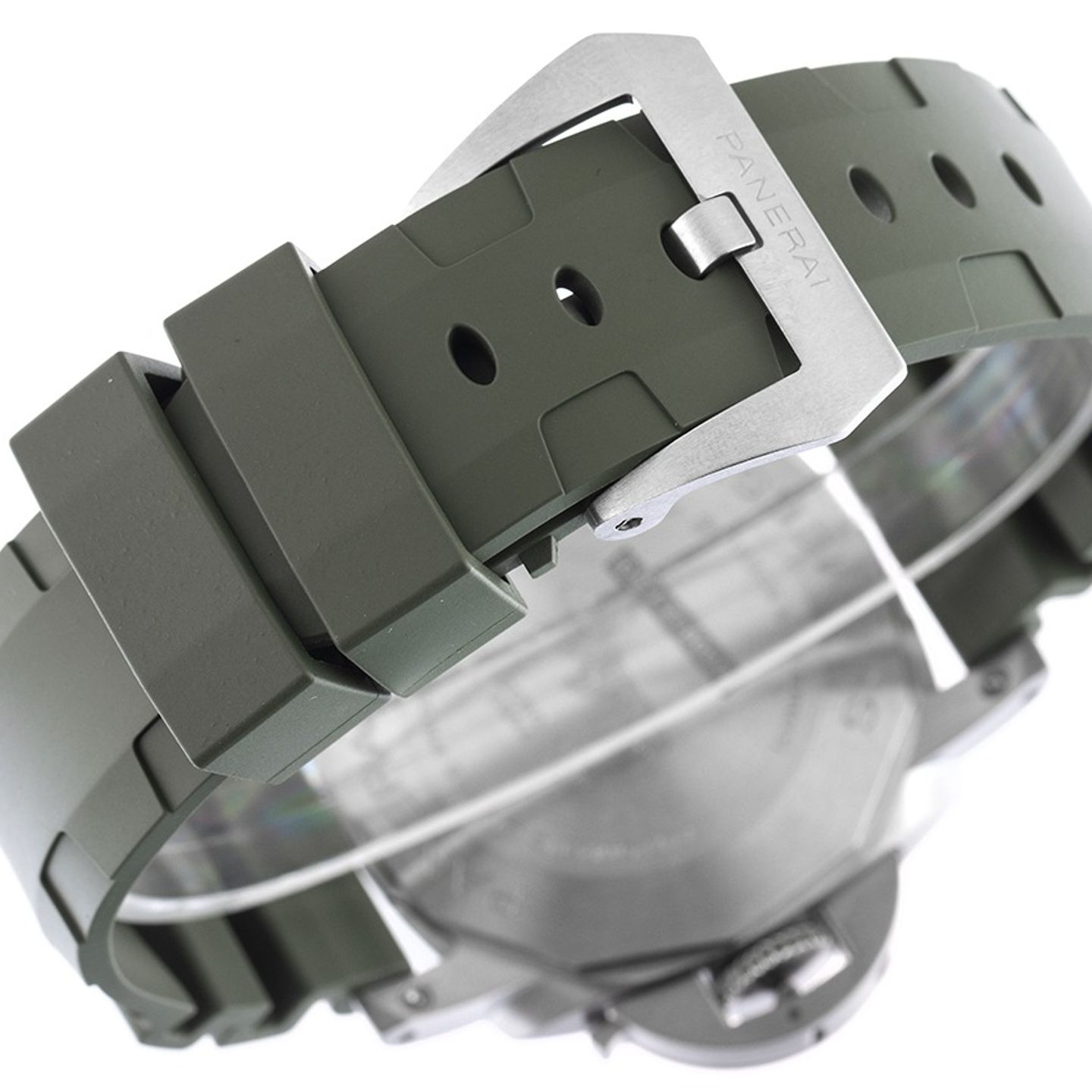 Panerai Submersible PAM01595 (2024) - White dial 44 mm Steel case (7/7)