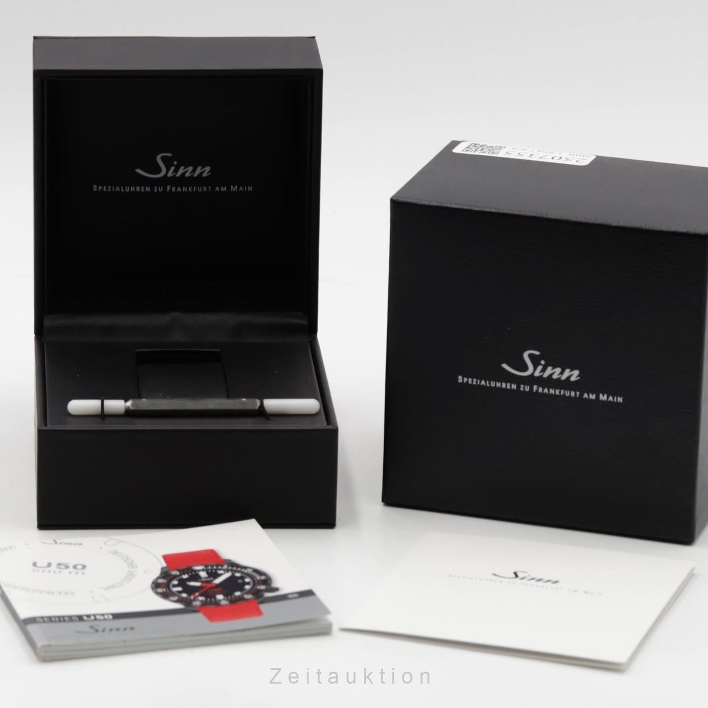 Sinn U50 1050.020 (Unknown (random serial)) - Black dial 41 mm Steel case (7/8)