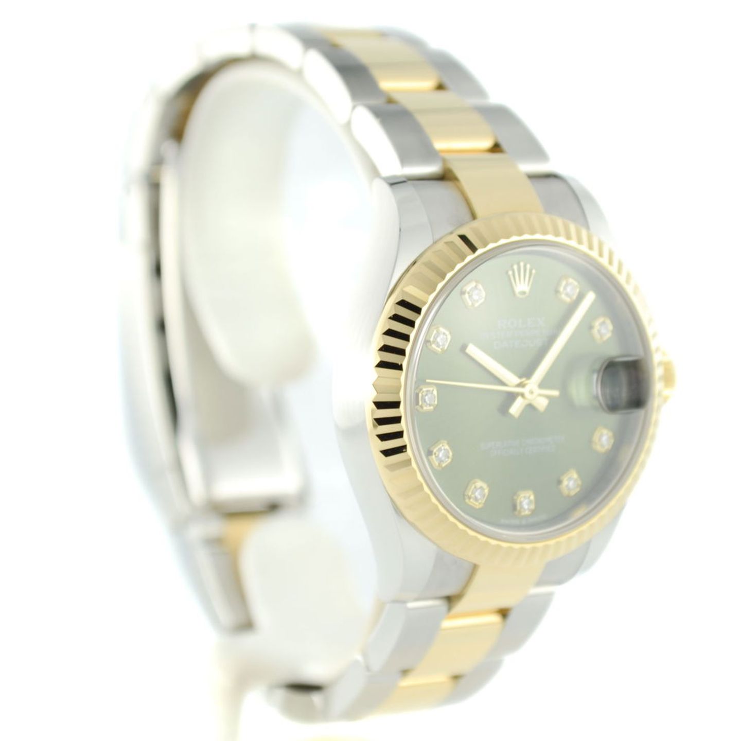 Rolex Datejust 31 278273 (2021) - Groen wijzerplaat 31mm Goud/Staal (6/7)