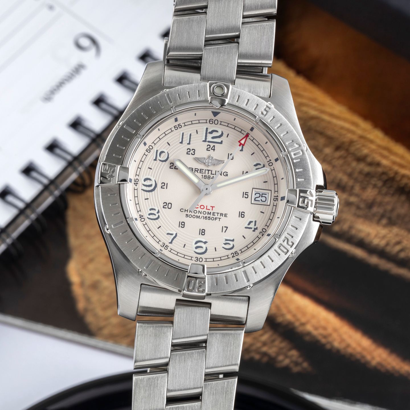 Breitling Colt Quartz A74380 (2007) - 41 mm Steel case (3/8)