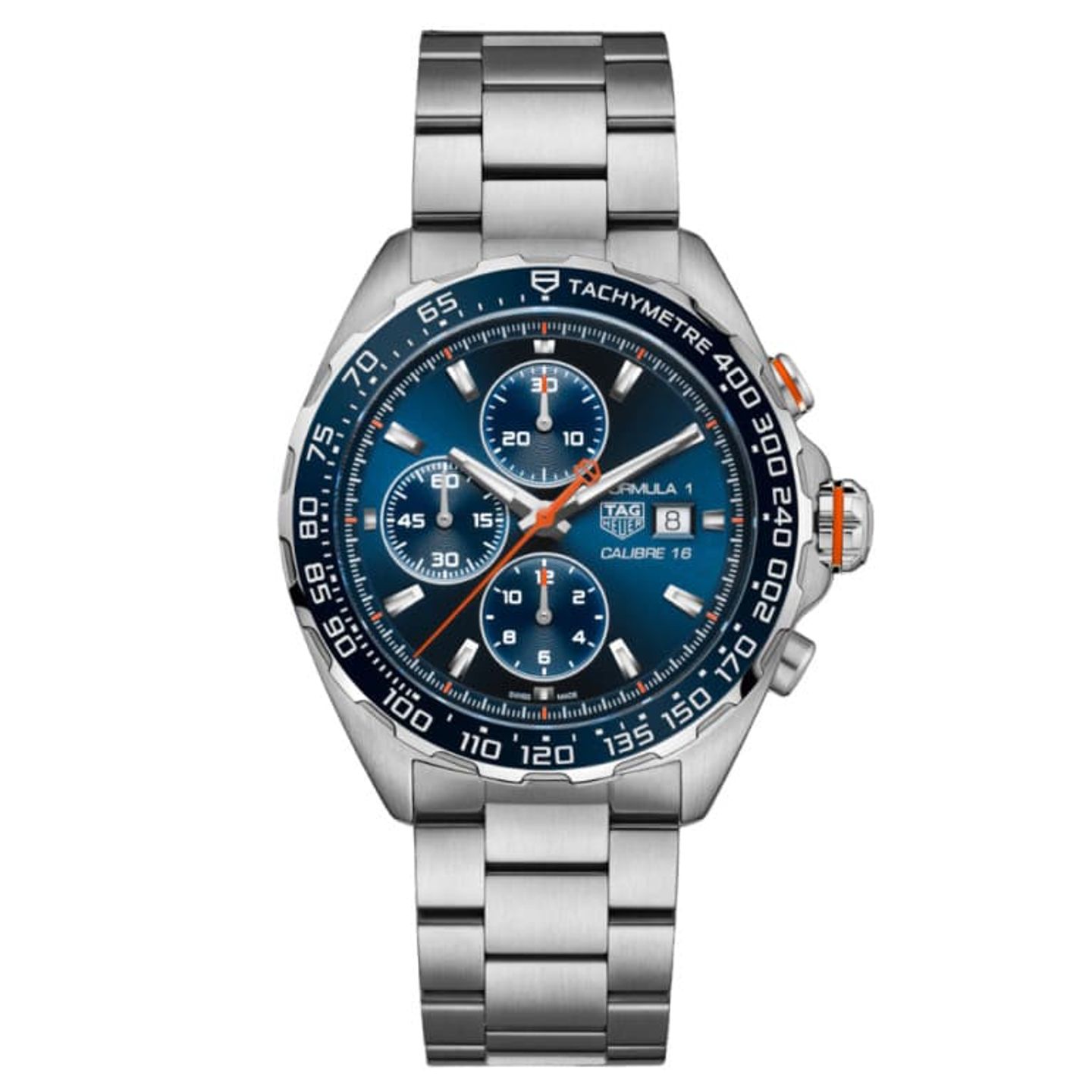 TAG Heuer Formula 1 CAZ201G.BA0876 (2024) - Blauw wijzerplaat 44mm Staal (1/1)