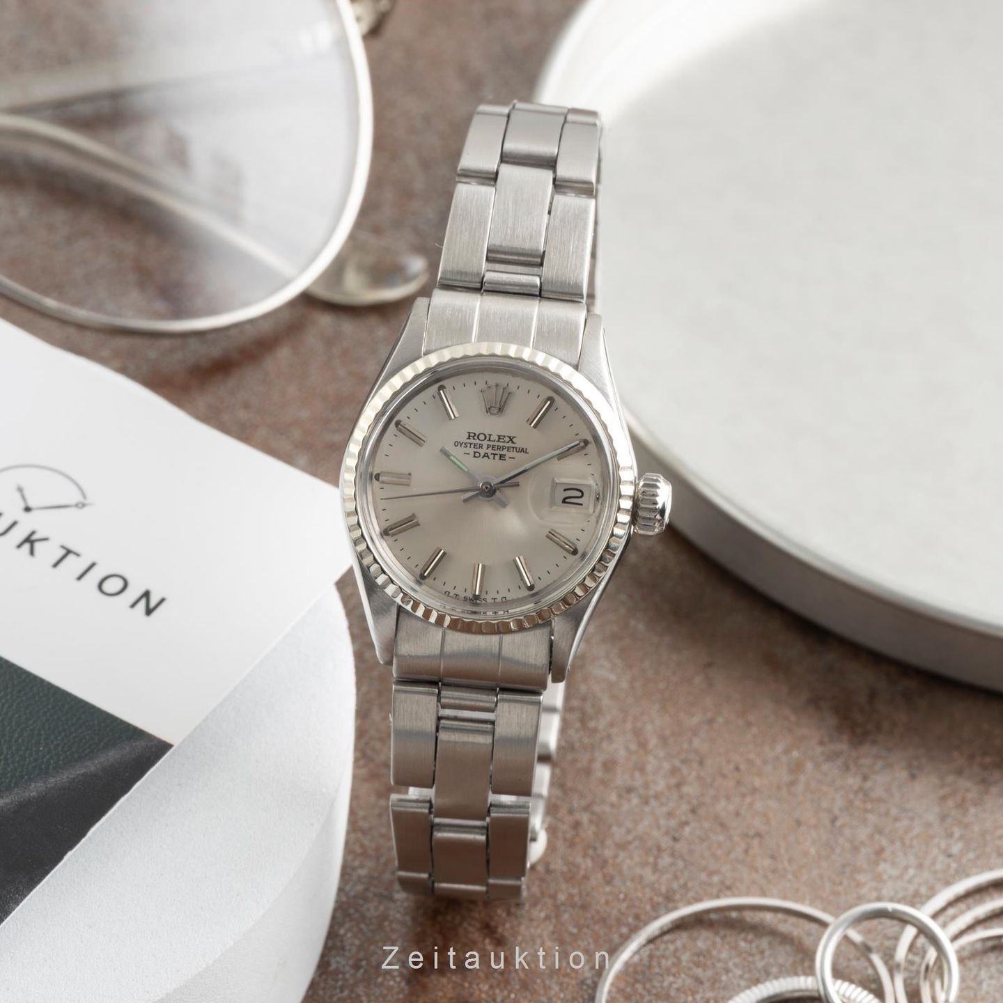 Rolex Oyster Perpetual Lady Date 6517 - (3/8)