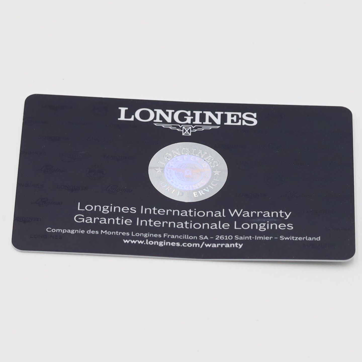 Longines Record L2.821.4.11.2 (Onbekend (willekeurig serienummer)) - Wit wijzerplaat 40mm Staal (5/8)