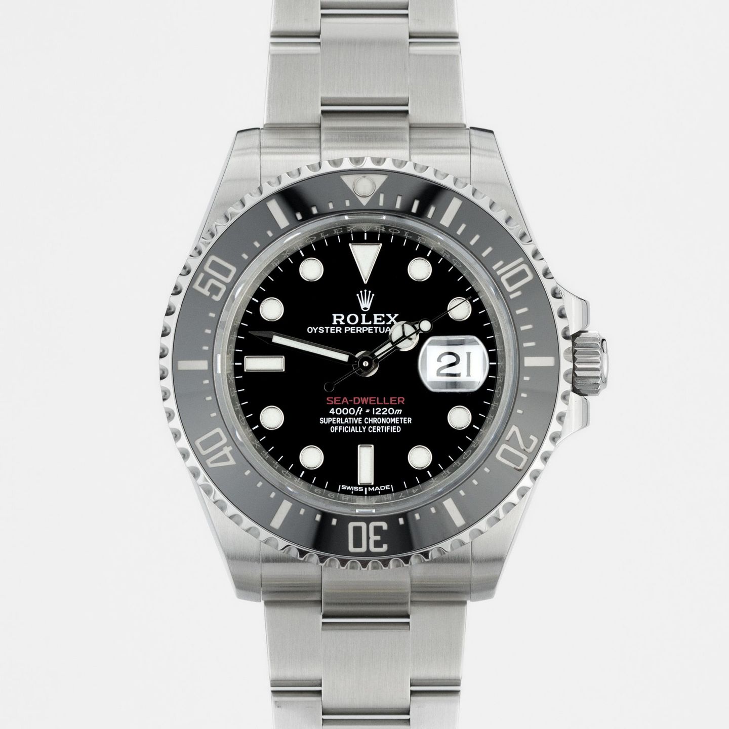 Rolex Sea-Dweller 126600 (2022) - Zwart wijzerplaat 43mm Staal (1/7)