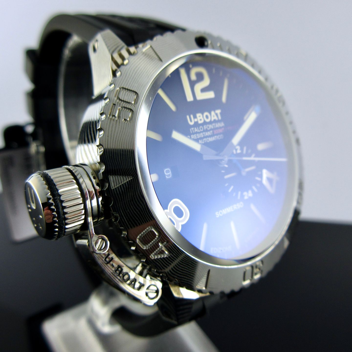 U-Boat Sommerso 9999 (2024) - Zwart wijzerplaat 46mm Staal (4/8)