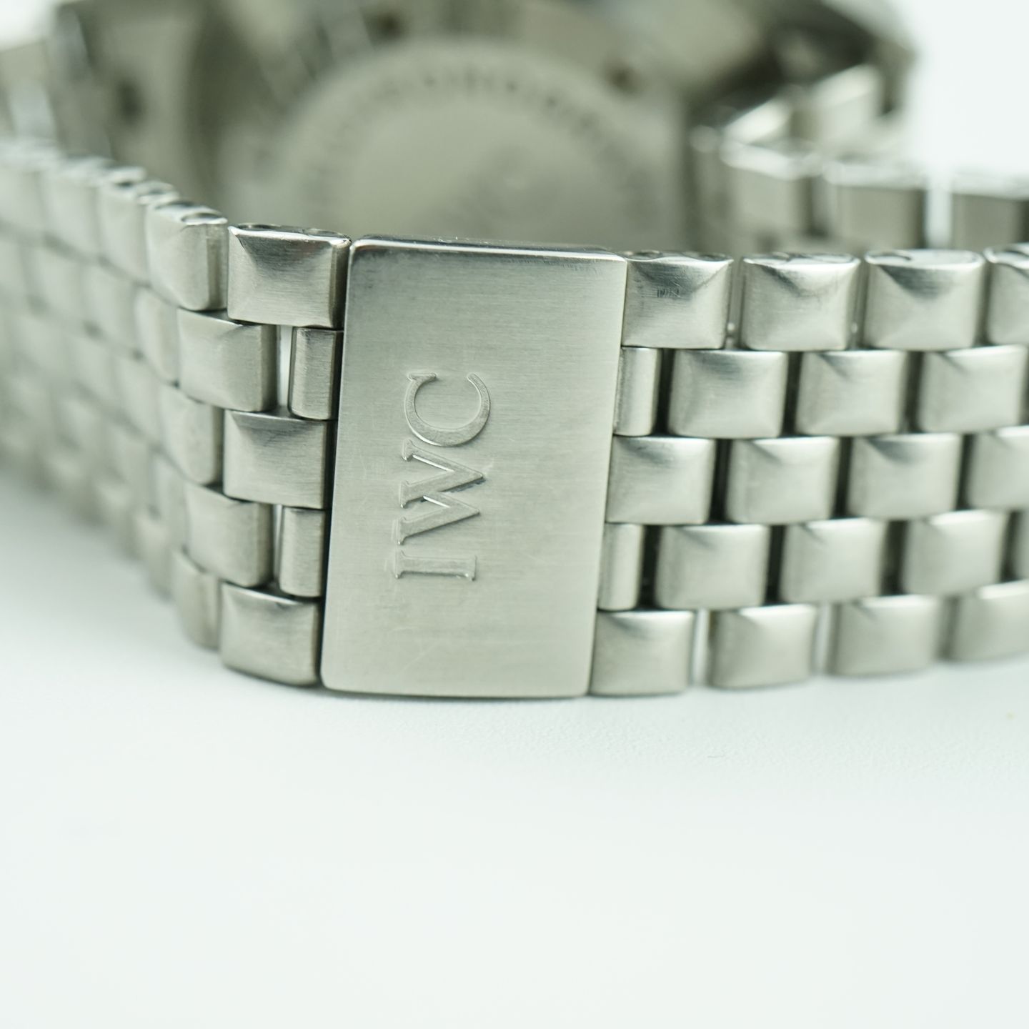 IWC Pilot Double Chronograph IW3713 (2001) - Zwart wijzerplaat 42mm Staal (4/8)