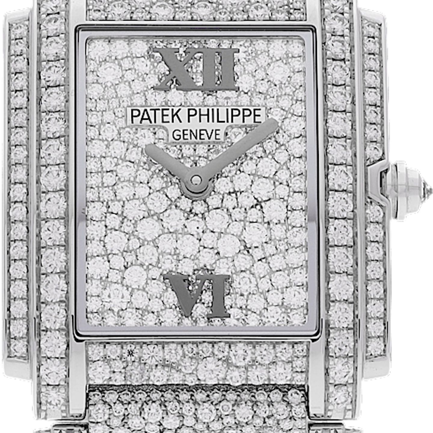 Patek Philippe Twenty~4 4910/52G-001 (2022) - Diamant wijzerplaat 26mm Staal (2/5)