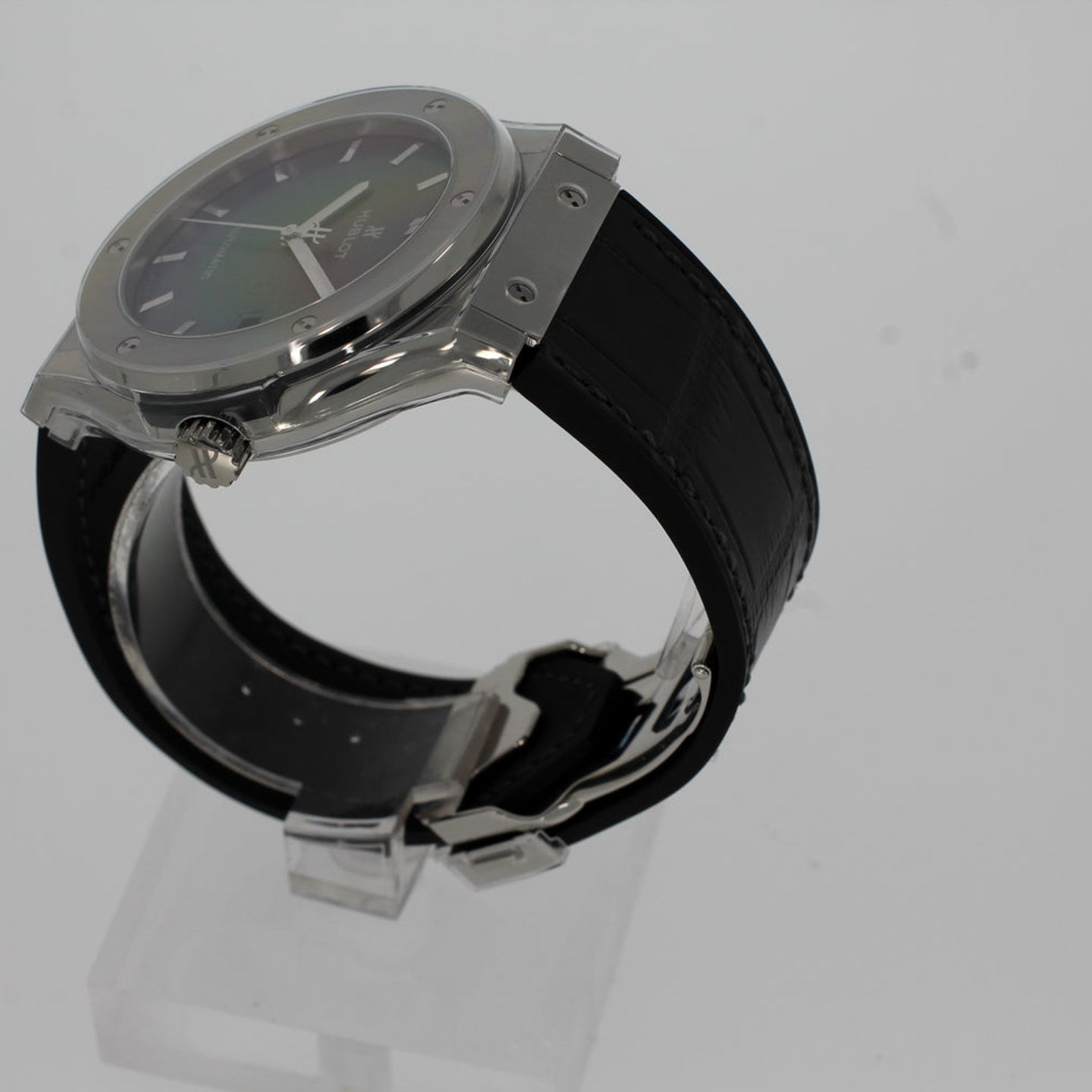 Hublot Classic Fusion Racing Grey 511.NX.7071.LR (2025) - Grijs wijzerplaat 45mm Titanium (3/4)