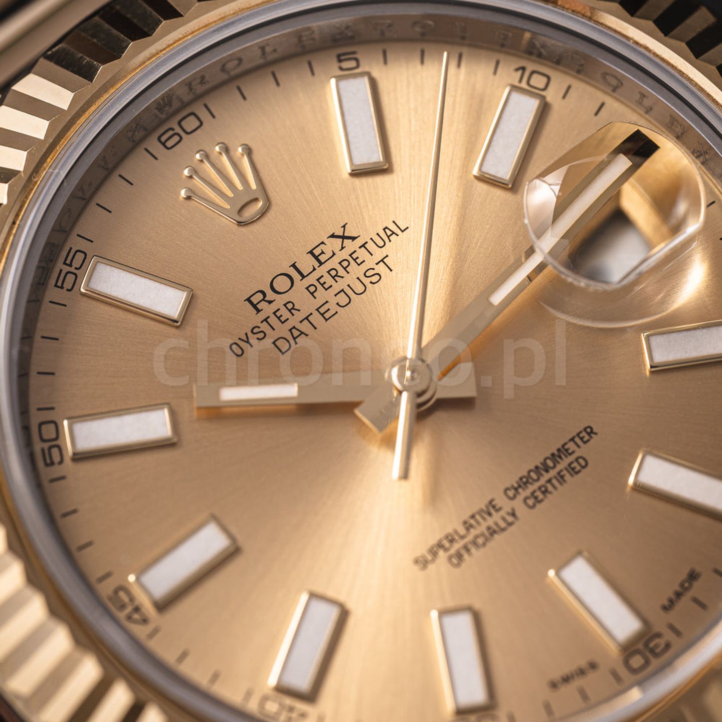 Rolex Datejust 41 126333 (2011) - Champagne dial 41 mm Gold/Steel case (2/8)