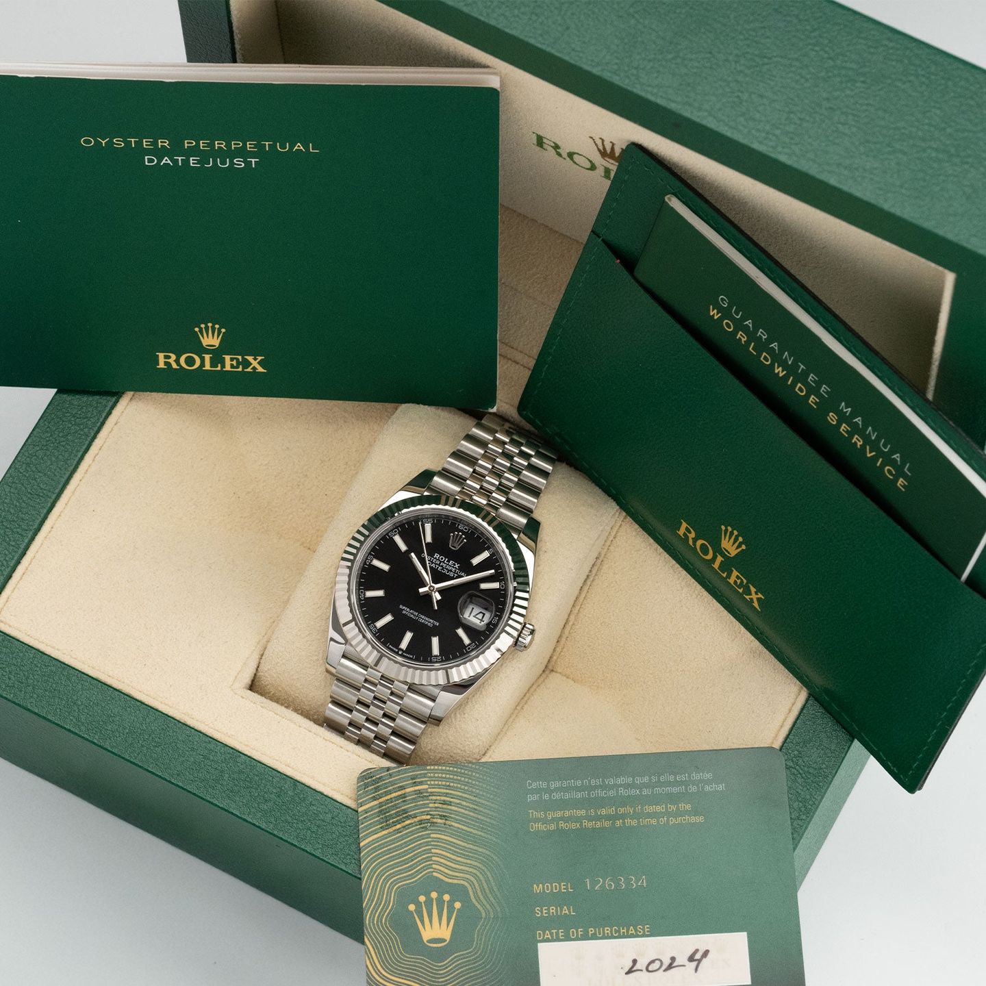 Rolex Datejust 41 126334 (2024) - 41mm Staal (5/5)