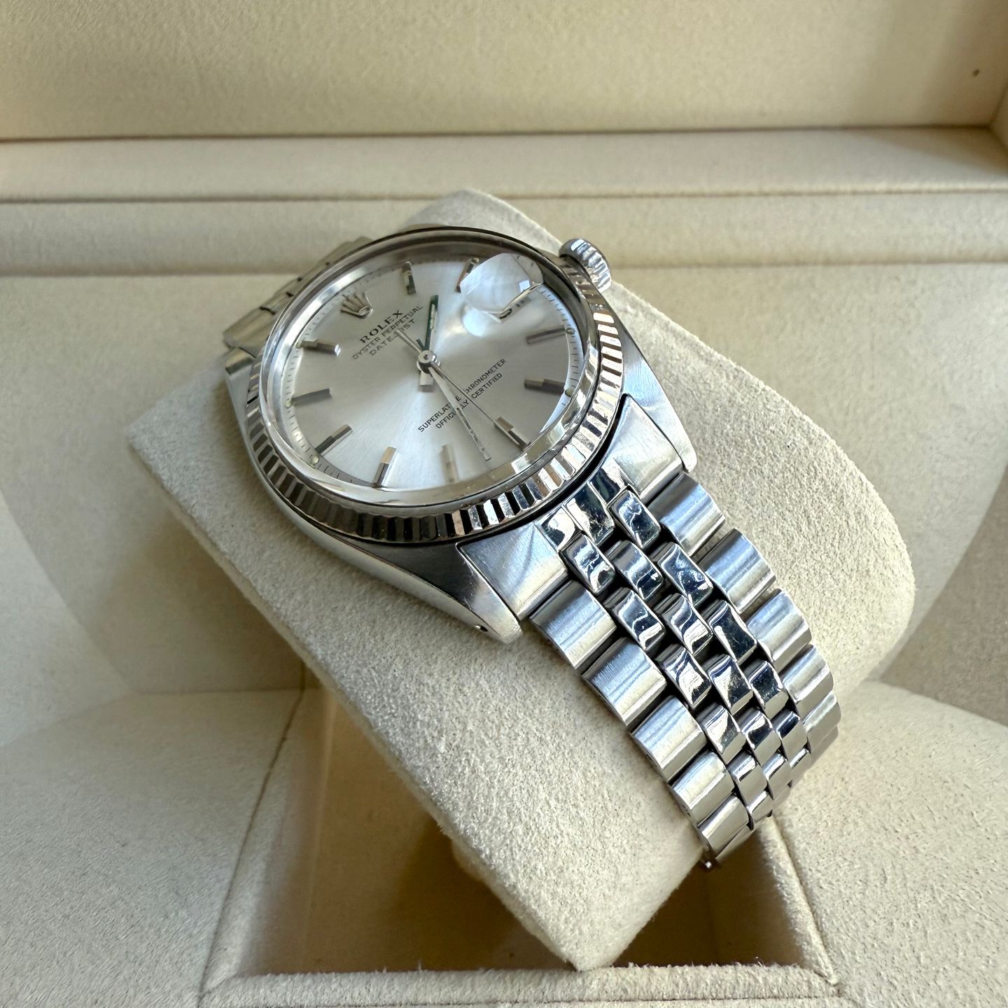 Rolex Datejust 36 1601 (1968) - Silver dial 36 mm Steel case (5/18)