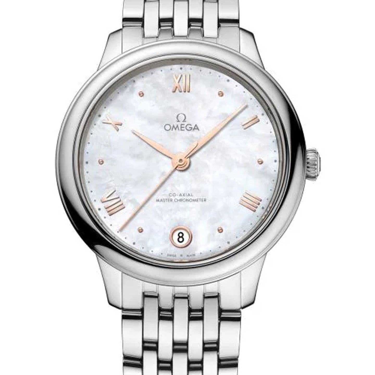 Omega De Ville 434.10.34.20.05.001 (2026) - Wit wijzerplaat 34mm Staal (1/1)