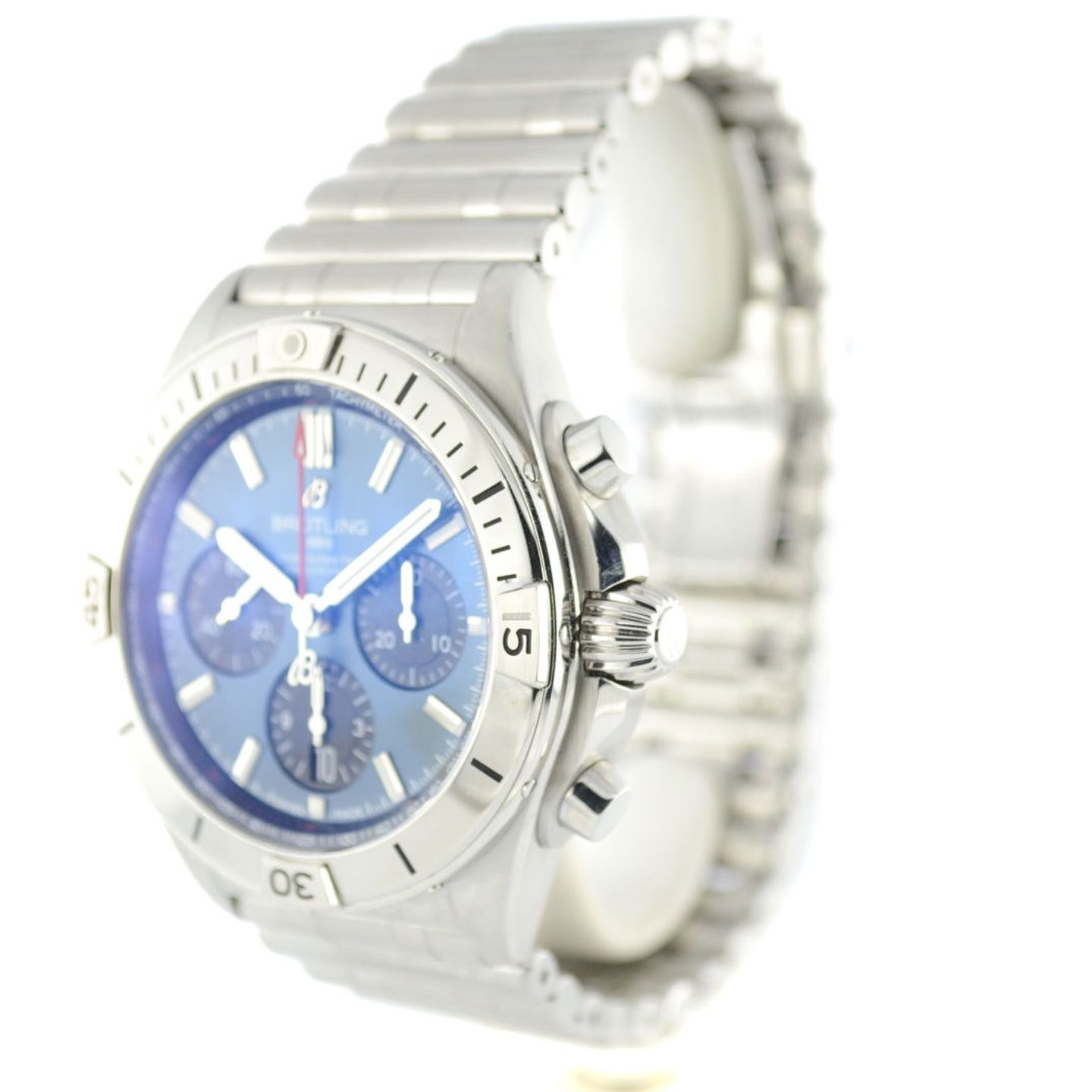 Breitling Chronomat 42 AB0134101C1A1 (2022) - Blue dial 42 mm Steel case (2/7)