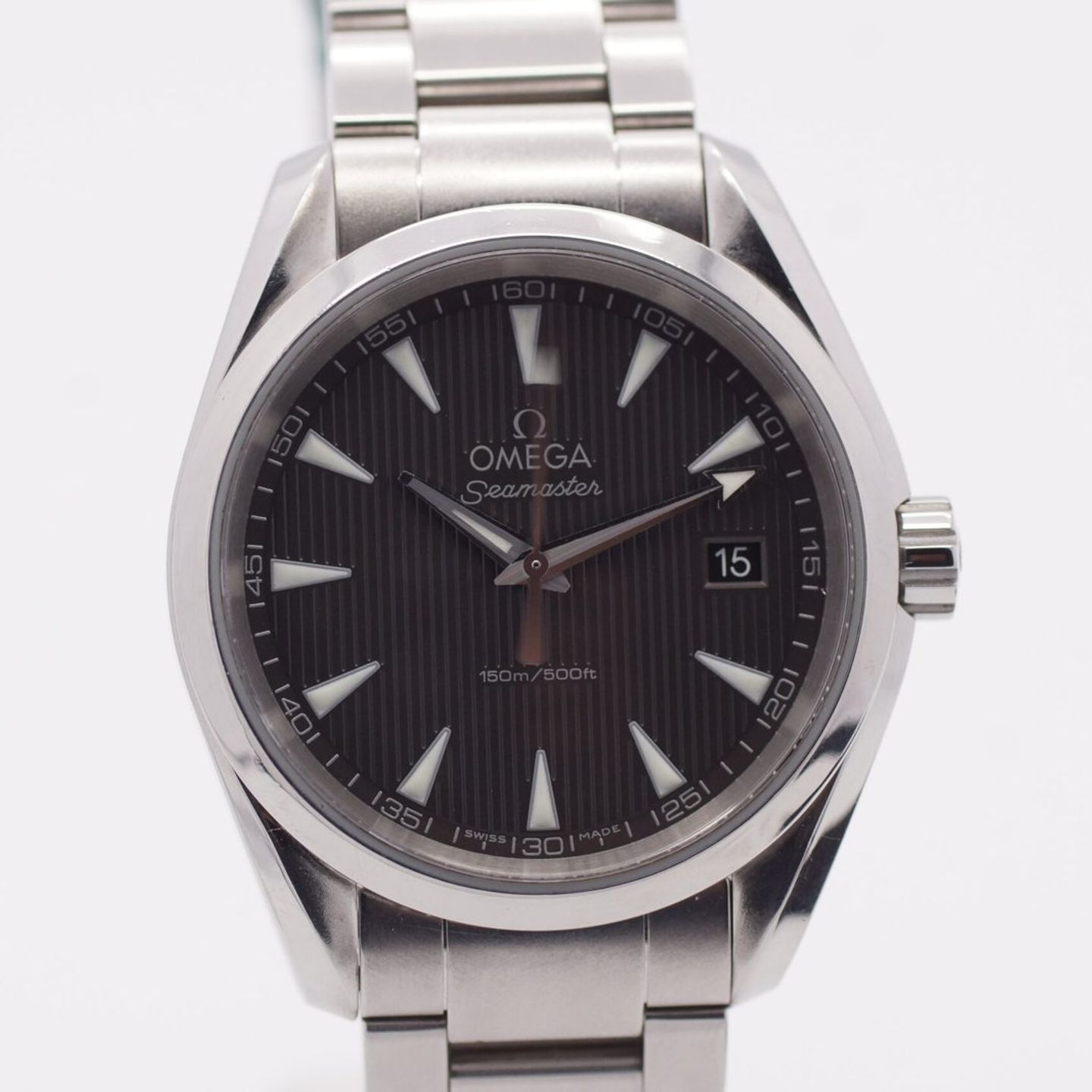 Omega Seamaster Aqua Terra 231.10.39.60.06.001 (2012) - Grijs wijzerplaat 39mm Staal (2/8)