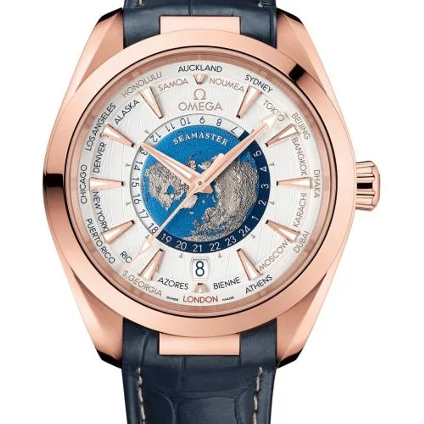 Omega Seamaster Aqua Terra 220.53.43.22.02.001 (2026) - Silver dial 43 mm Rose Gold case (1/1)