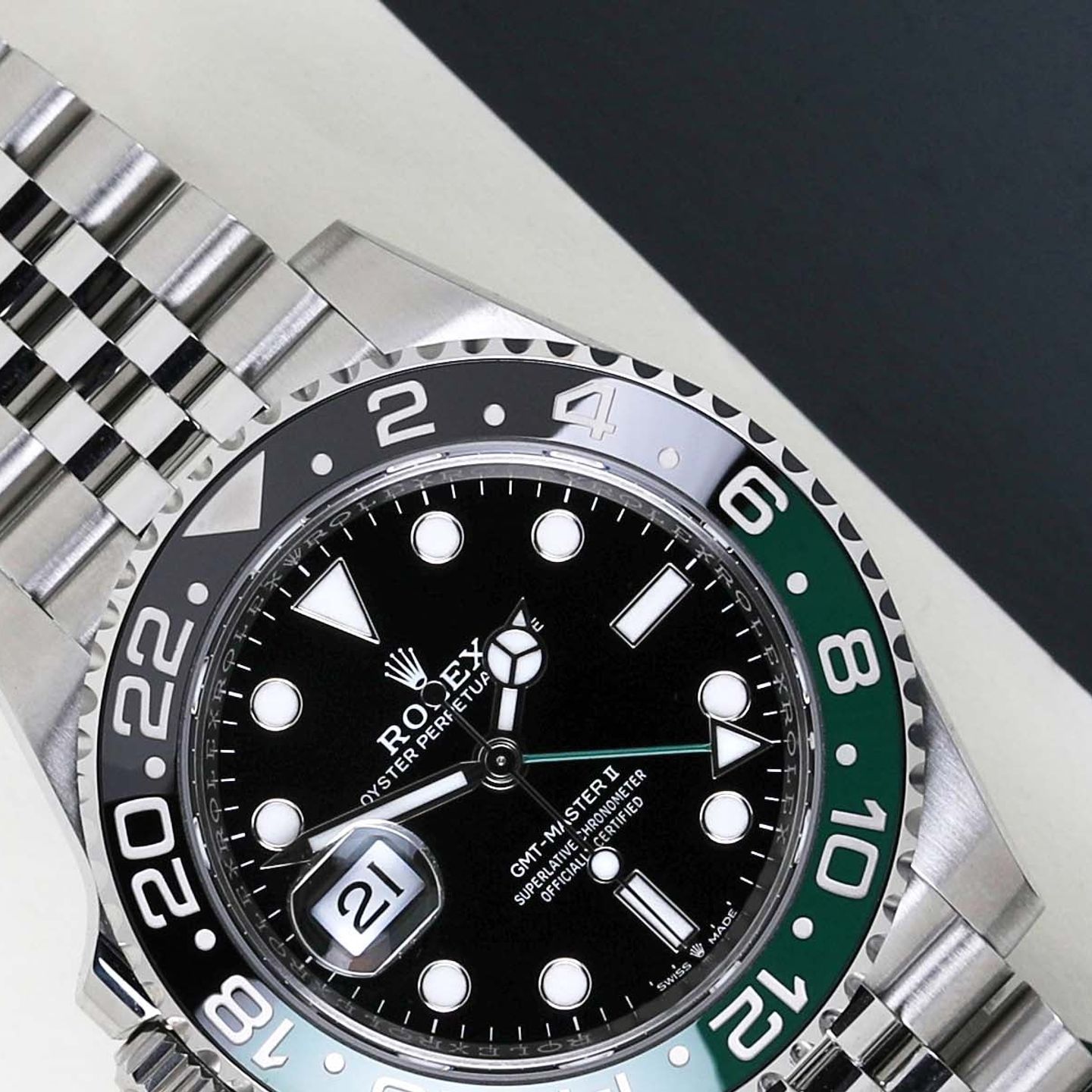 Rolex GMT-Master II 126720VTNR (2024) - Zwart wijzerplaat 40mm Staal (3/8)