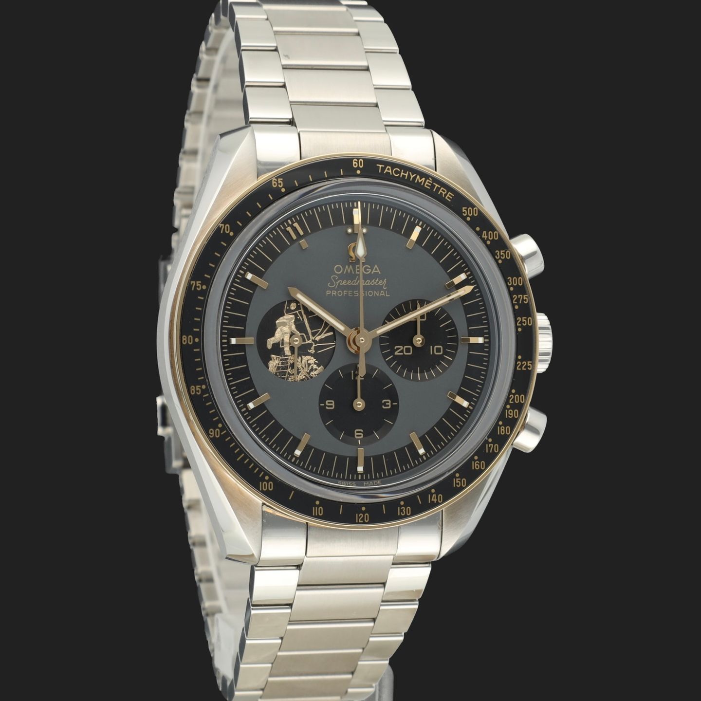 Omega Speedmaster Professional Moonwatch 310.20.42.50.01.001 (2019) - Zwart wijzerplaat 42mm Staal (4/8)